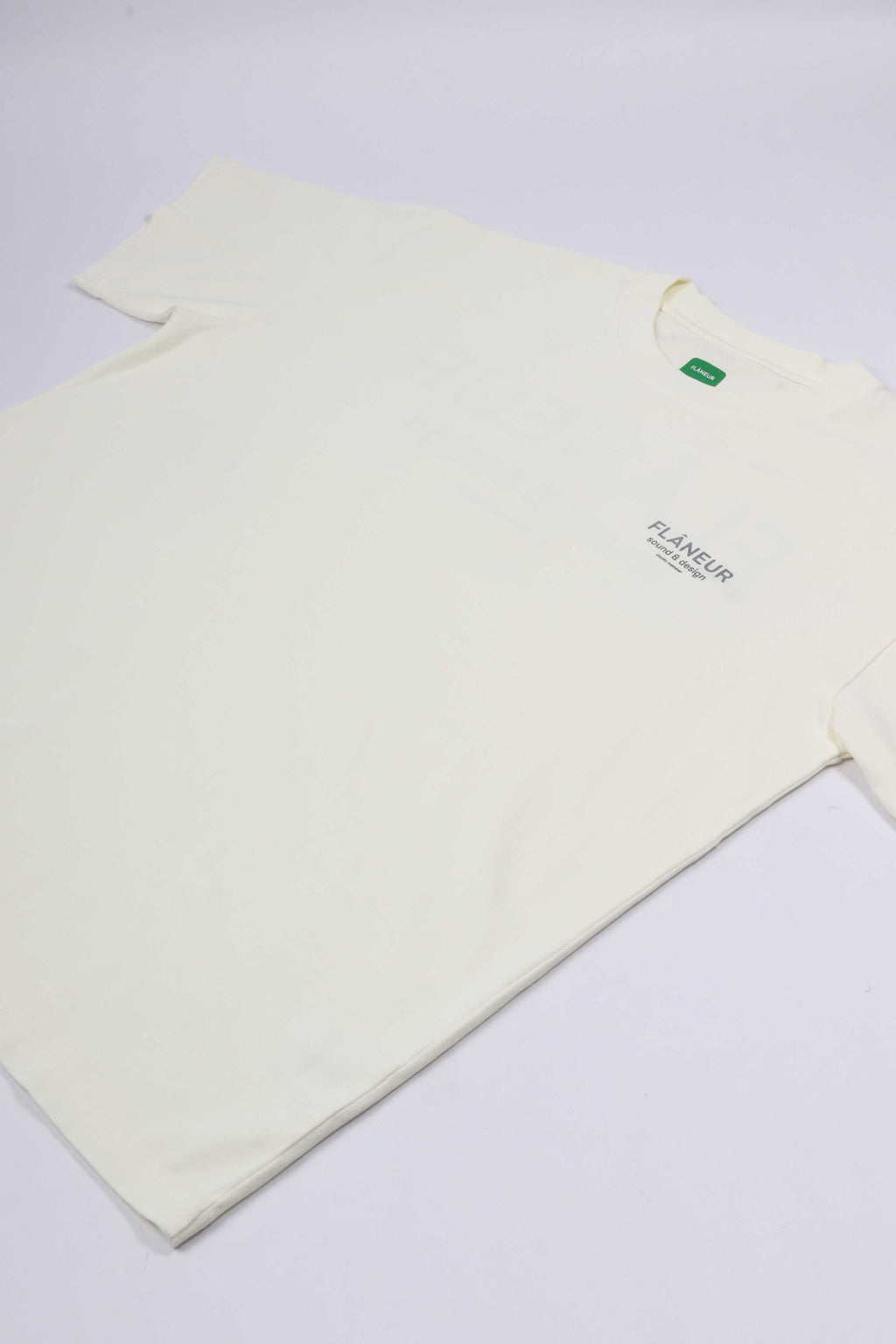 S&d t-shirt washed white