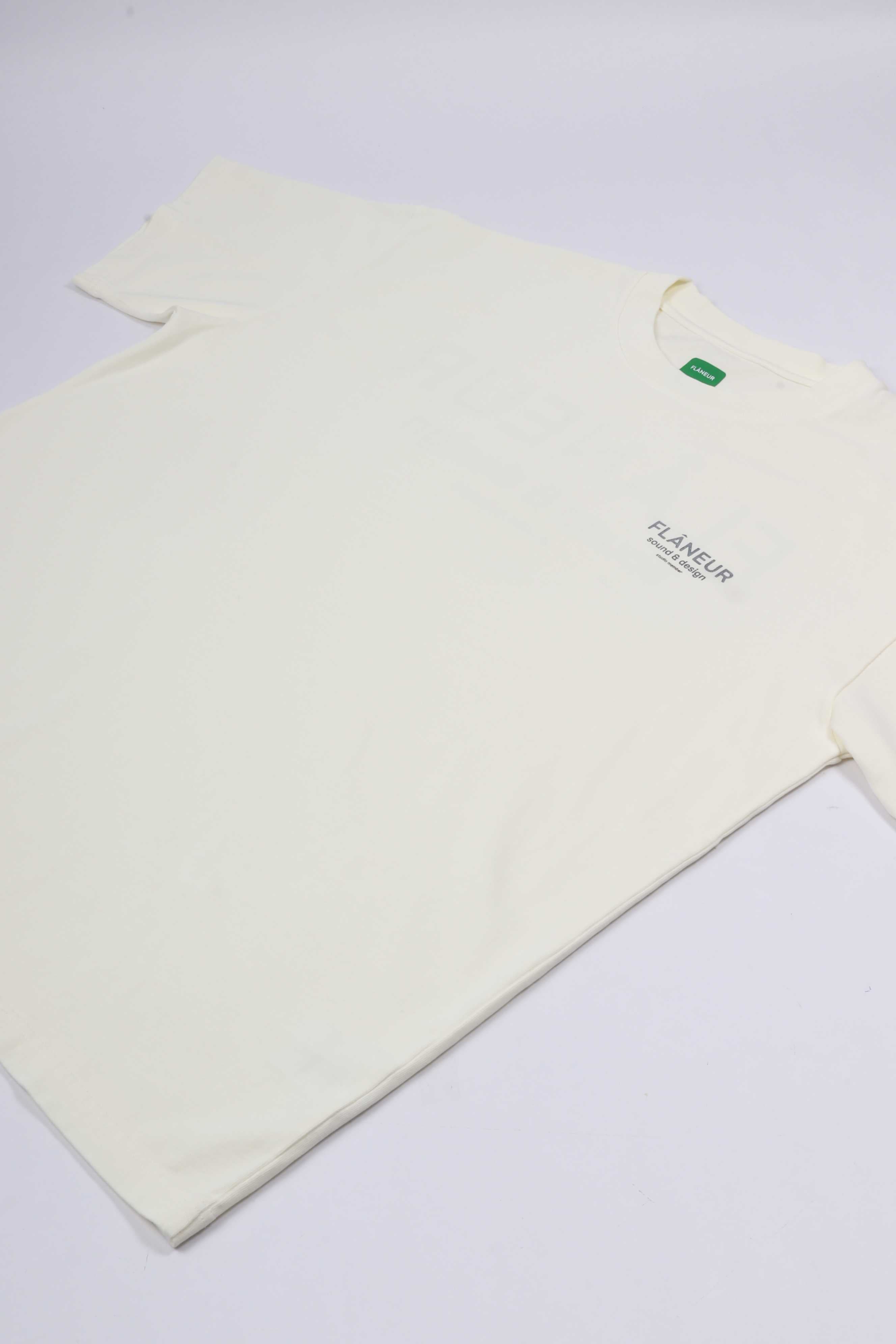 S&d t-shirt washed white