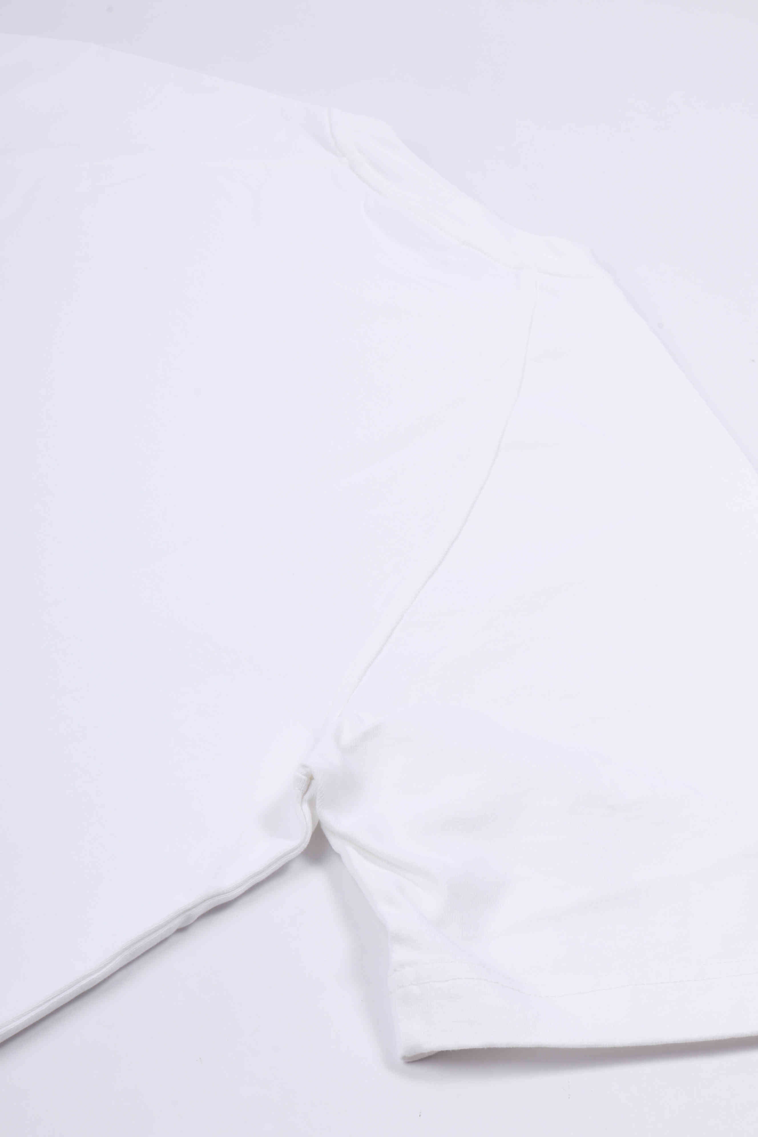 Signature tee optical white