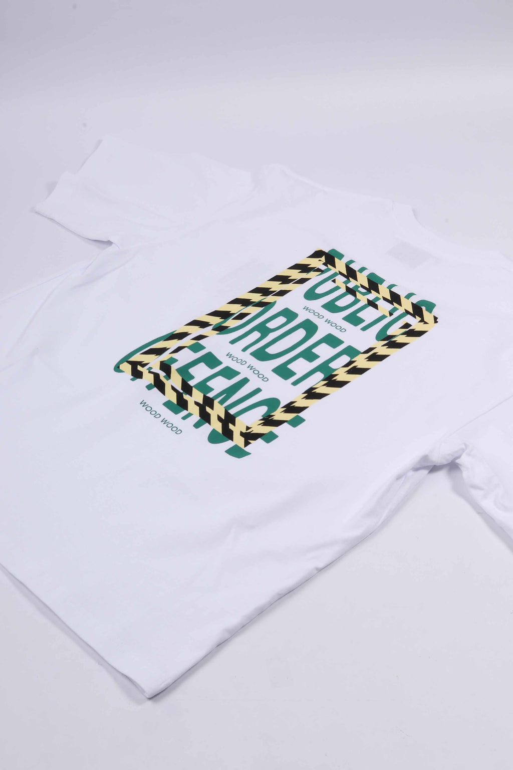 Gary tee public order bright white