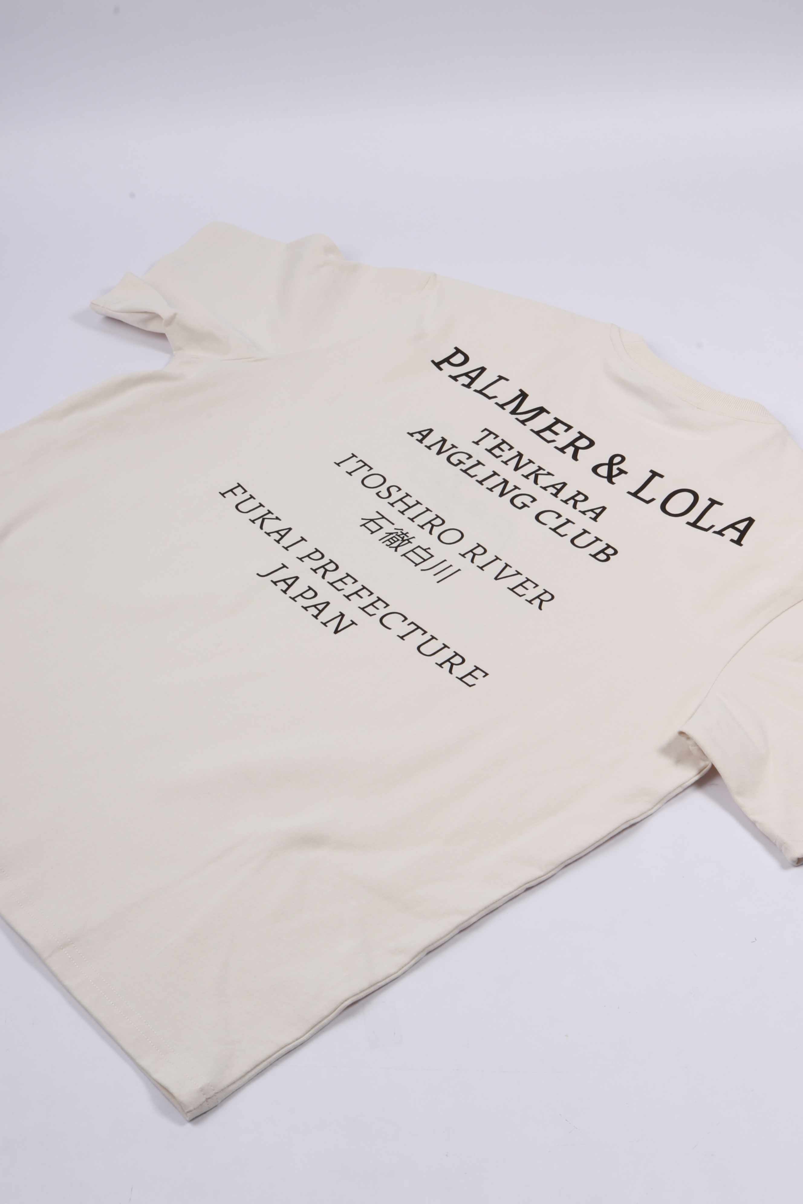 Itoshiro river t-shirt marshmallow