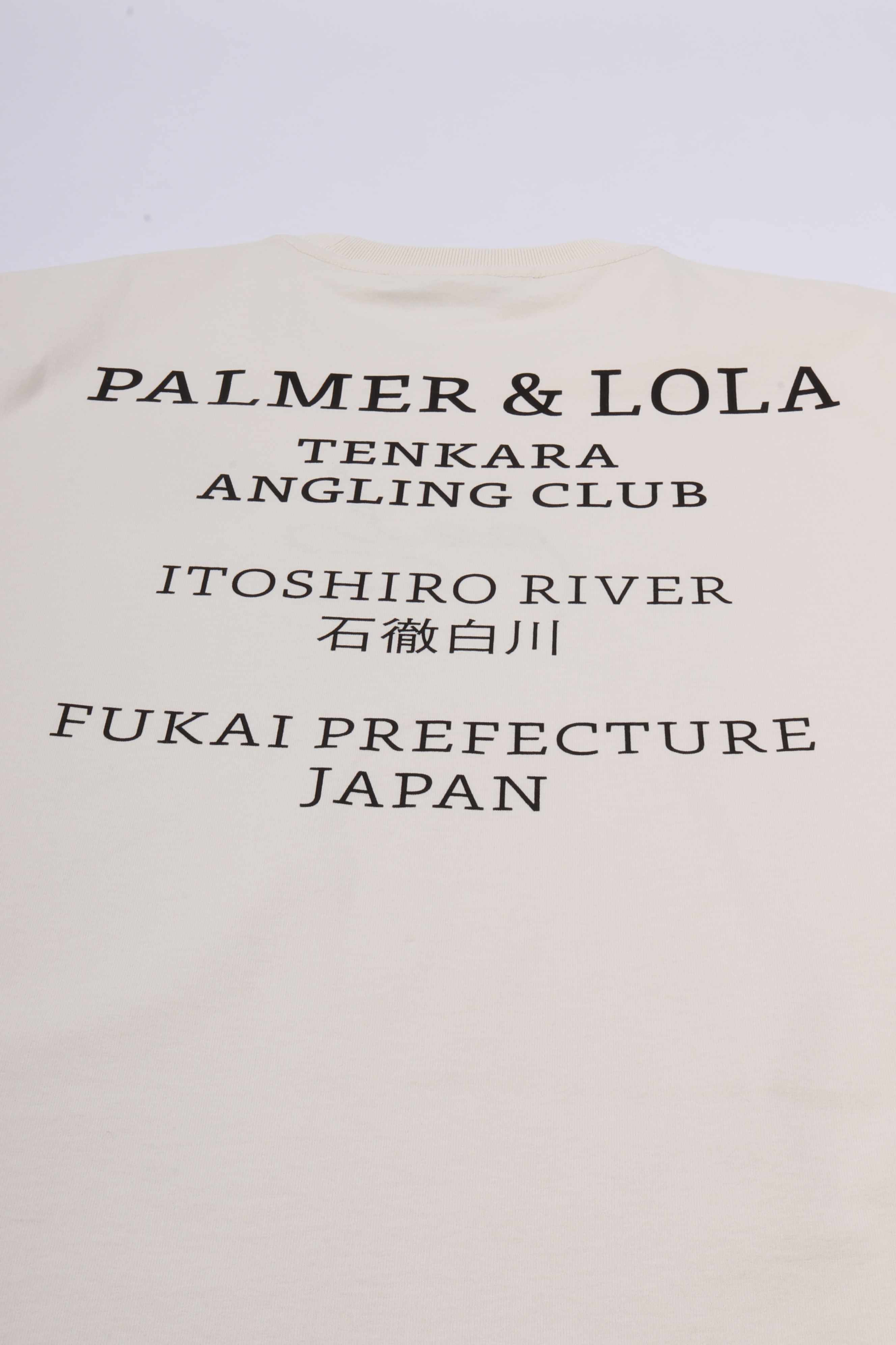 Itoshiro river t-shirt marshmallow