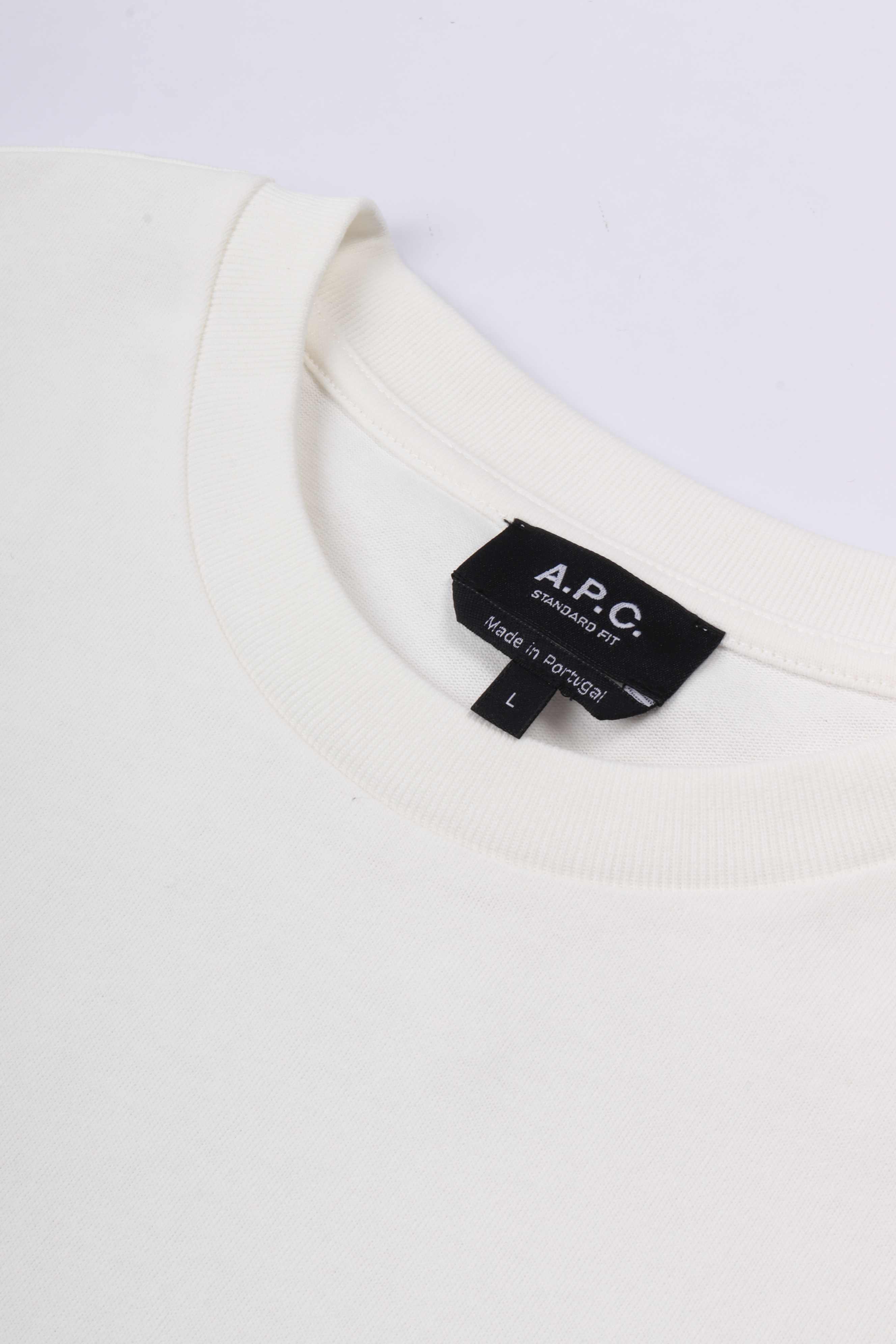 T-shirt standard rue madame blanc / marron