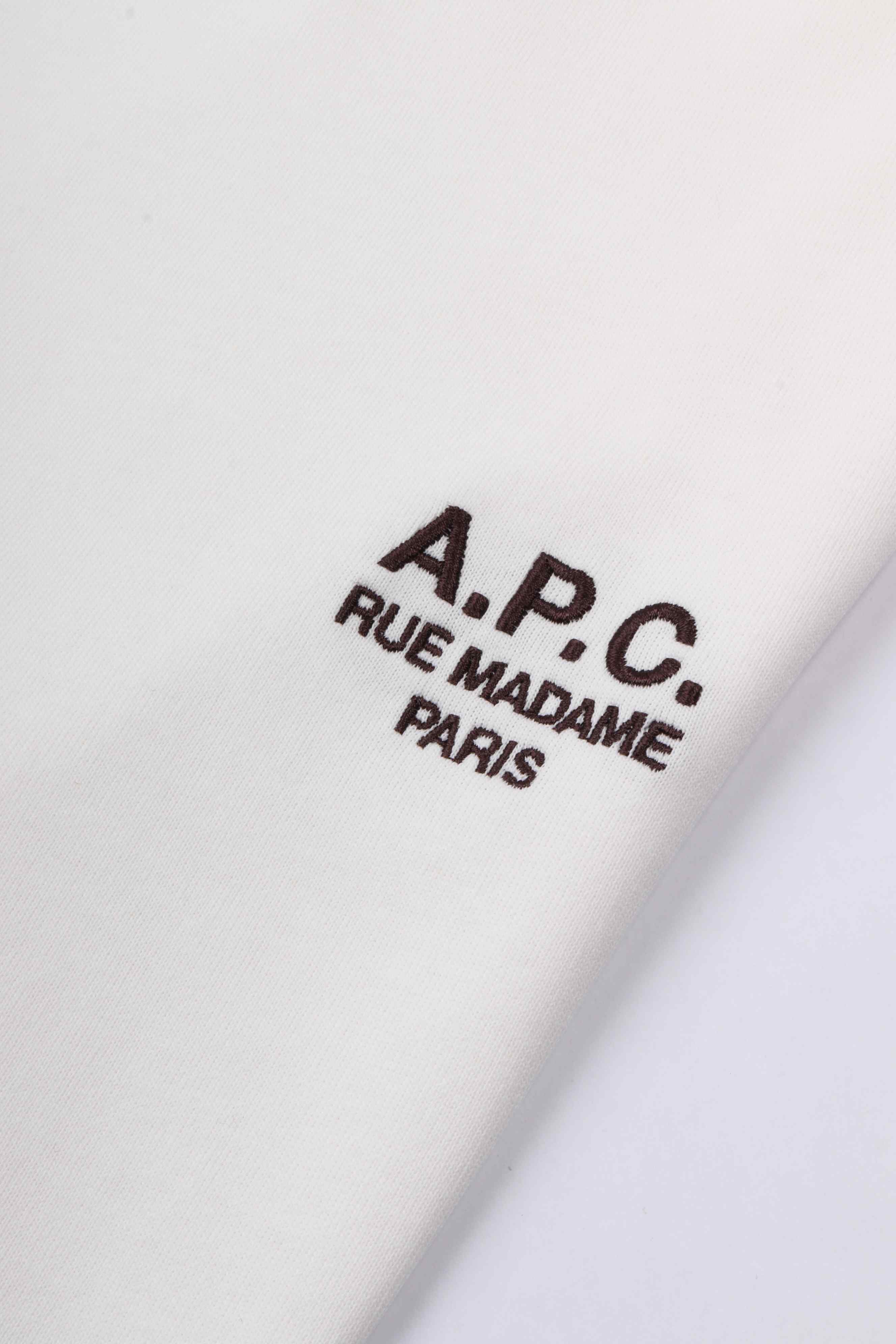 T-shirt standard rue madame blanc / marron
