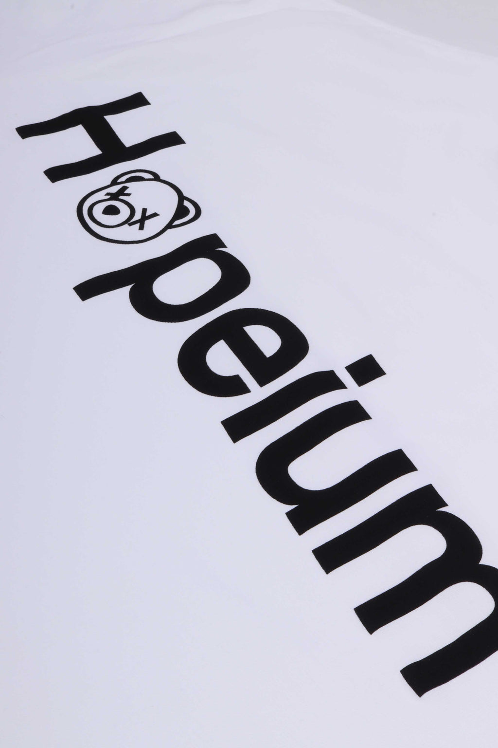 Hopeium print t-shirt white