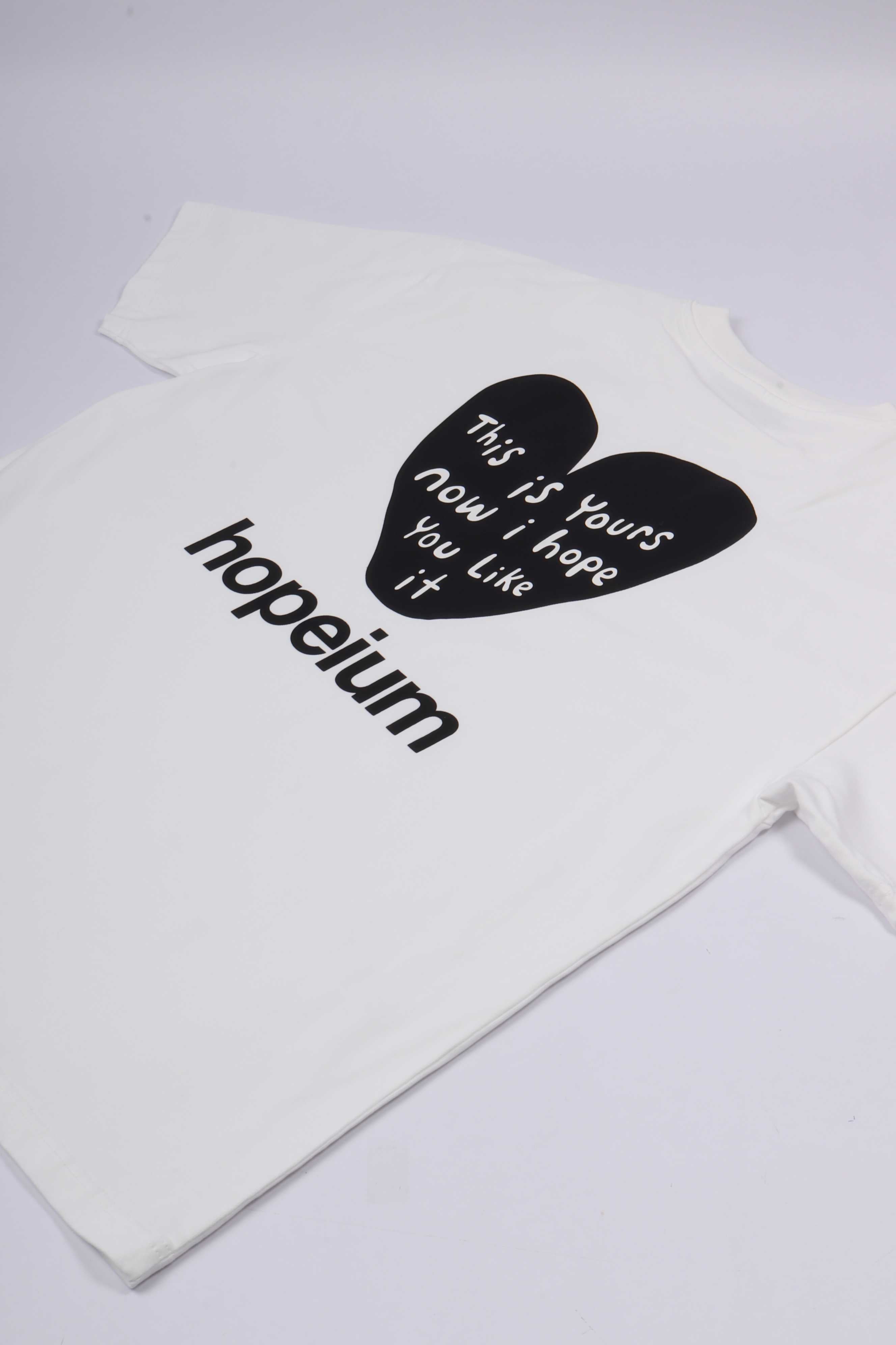 Short sleeve tee white