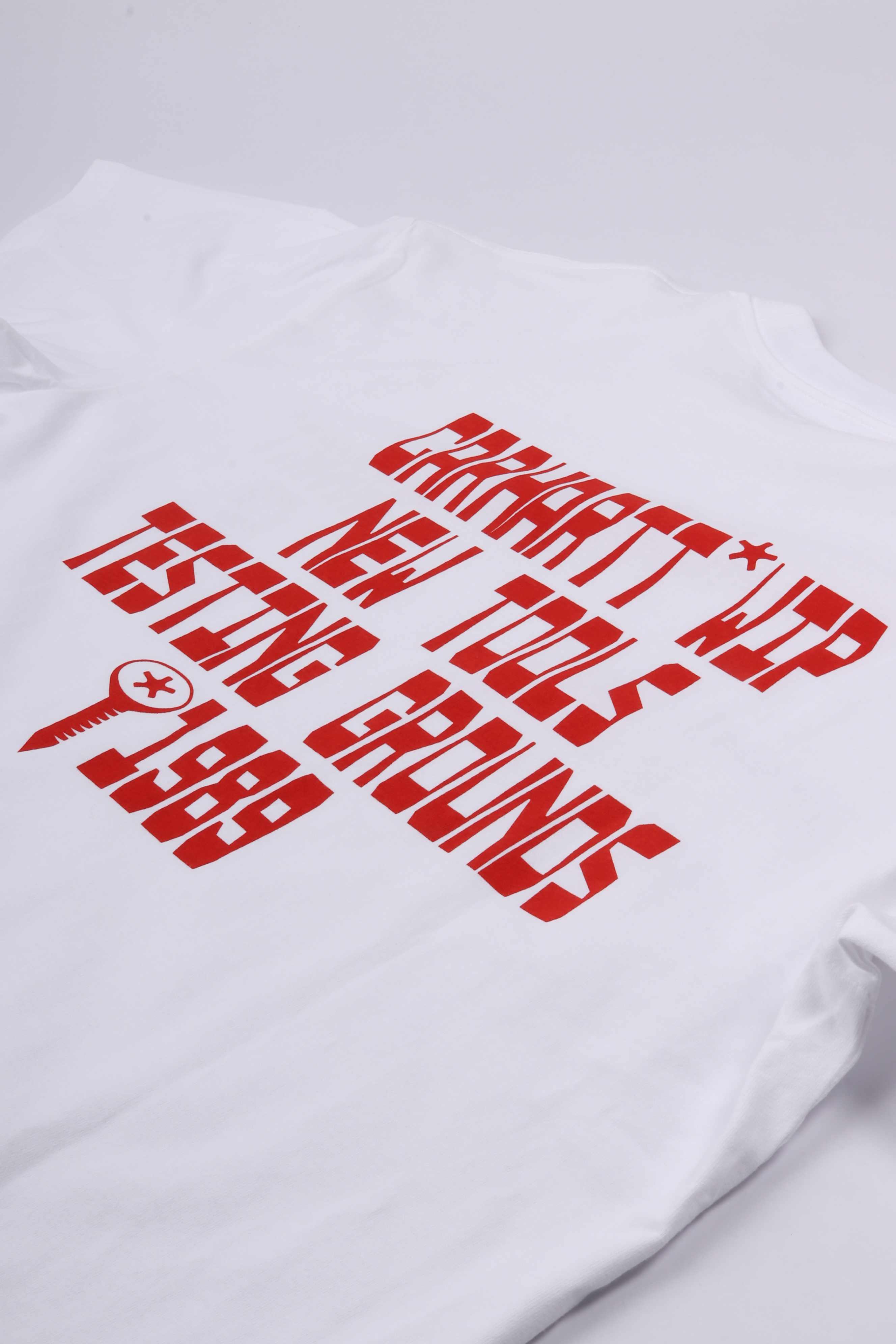 S/s blocks t-shirt white