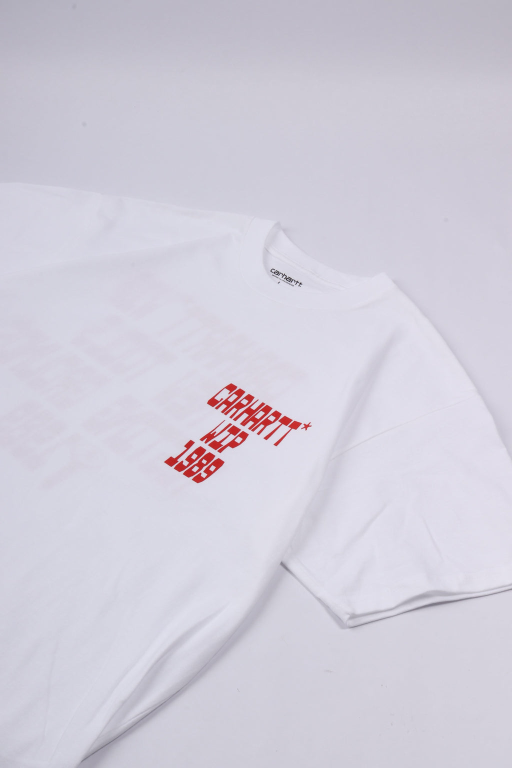 S/s blocks t-shirt white