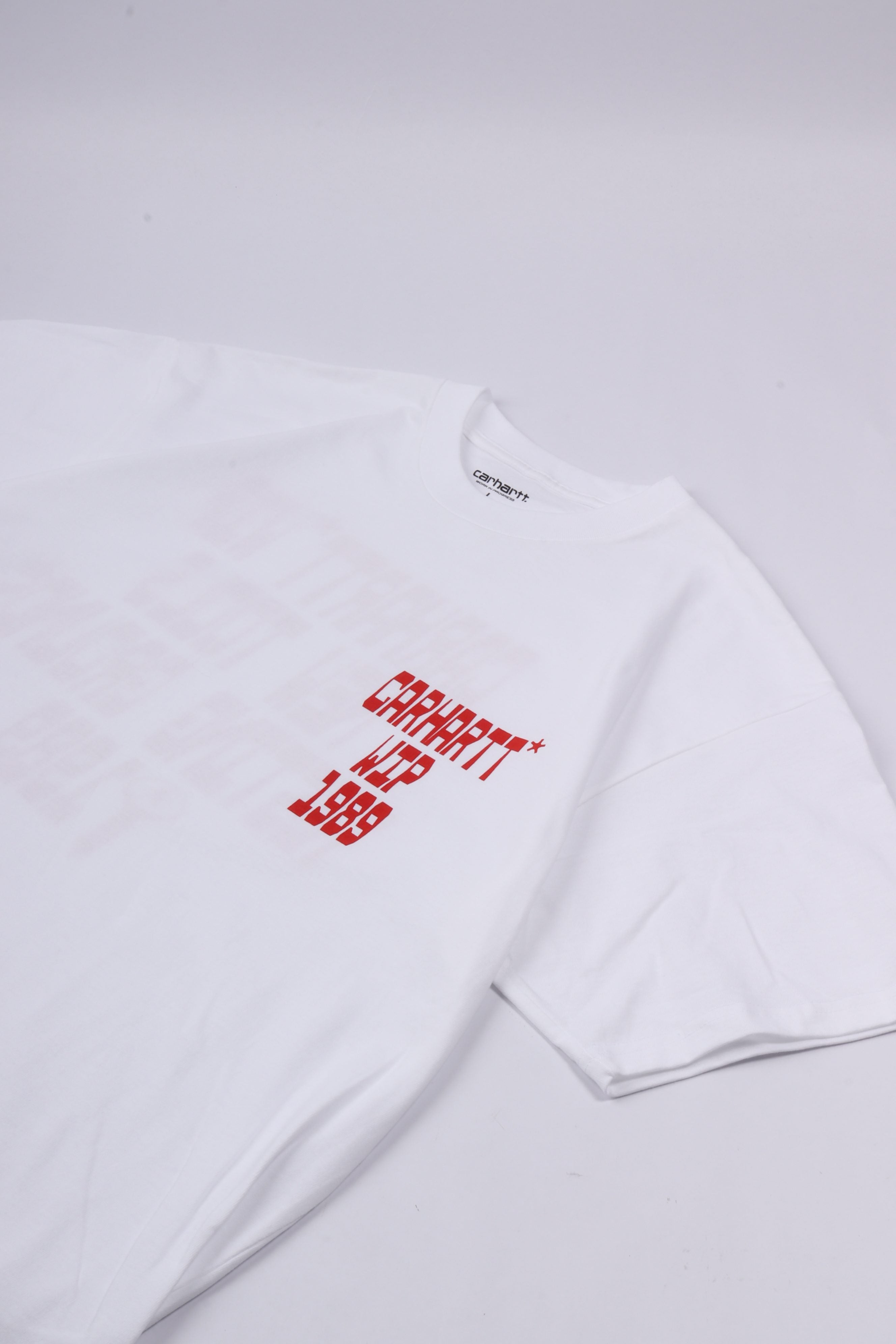 S/s blocks t-shirt white
