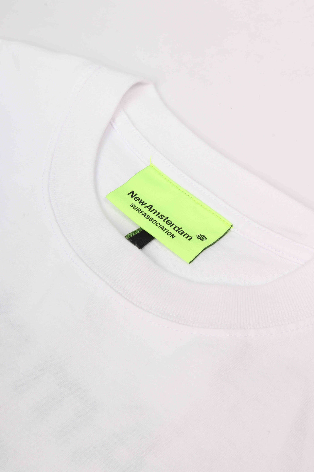 Logo tee+ white sea gree