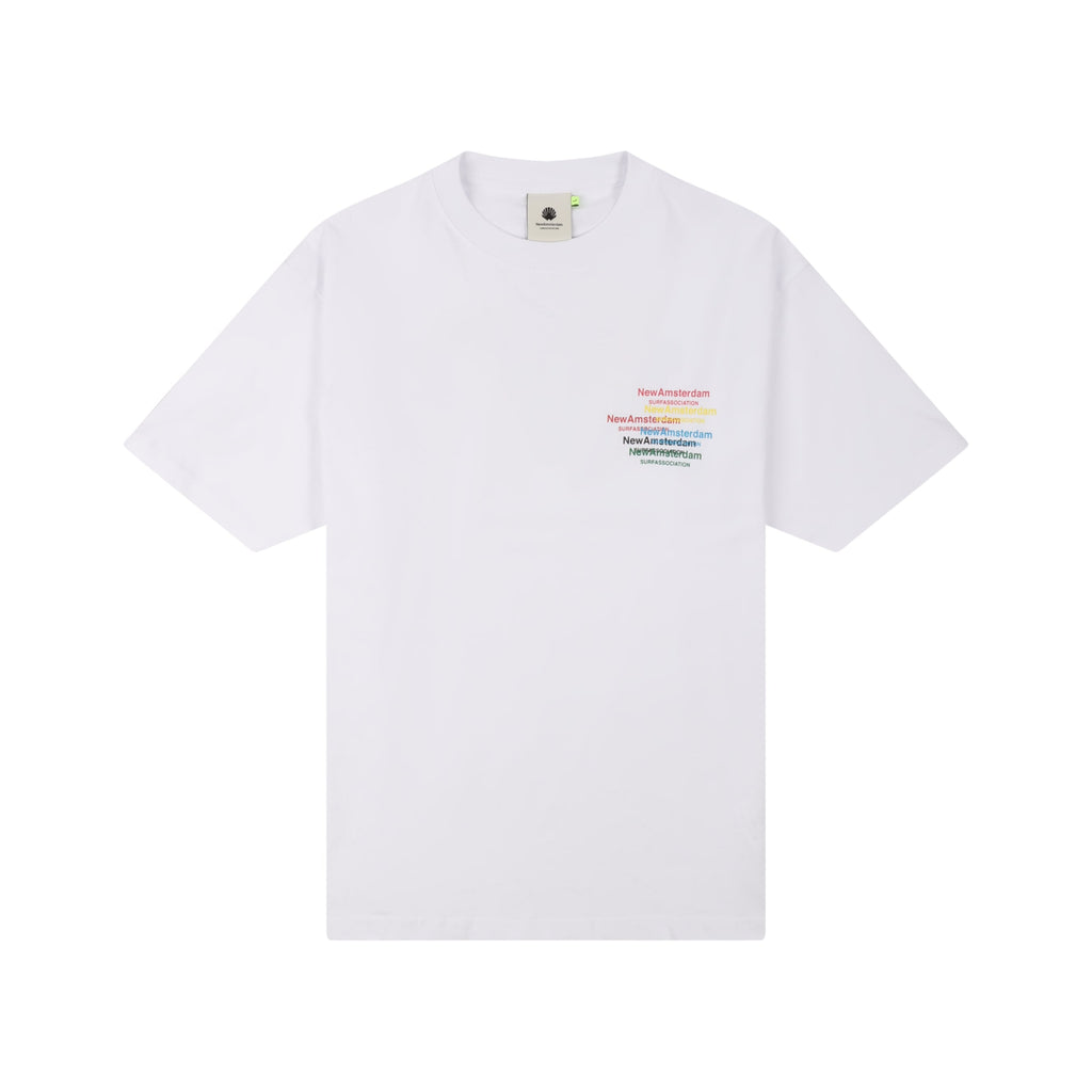 Collage tee white