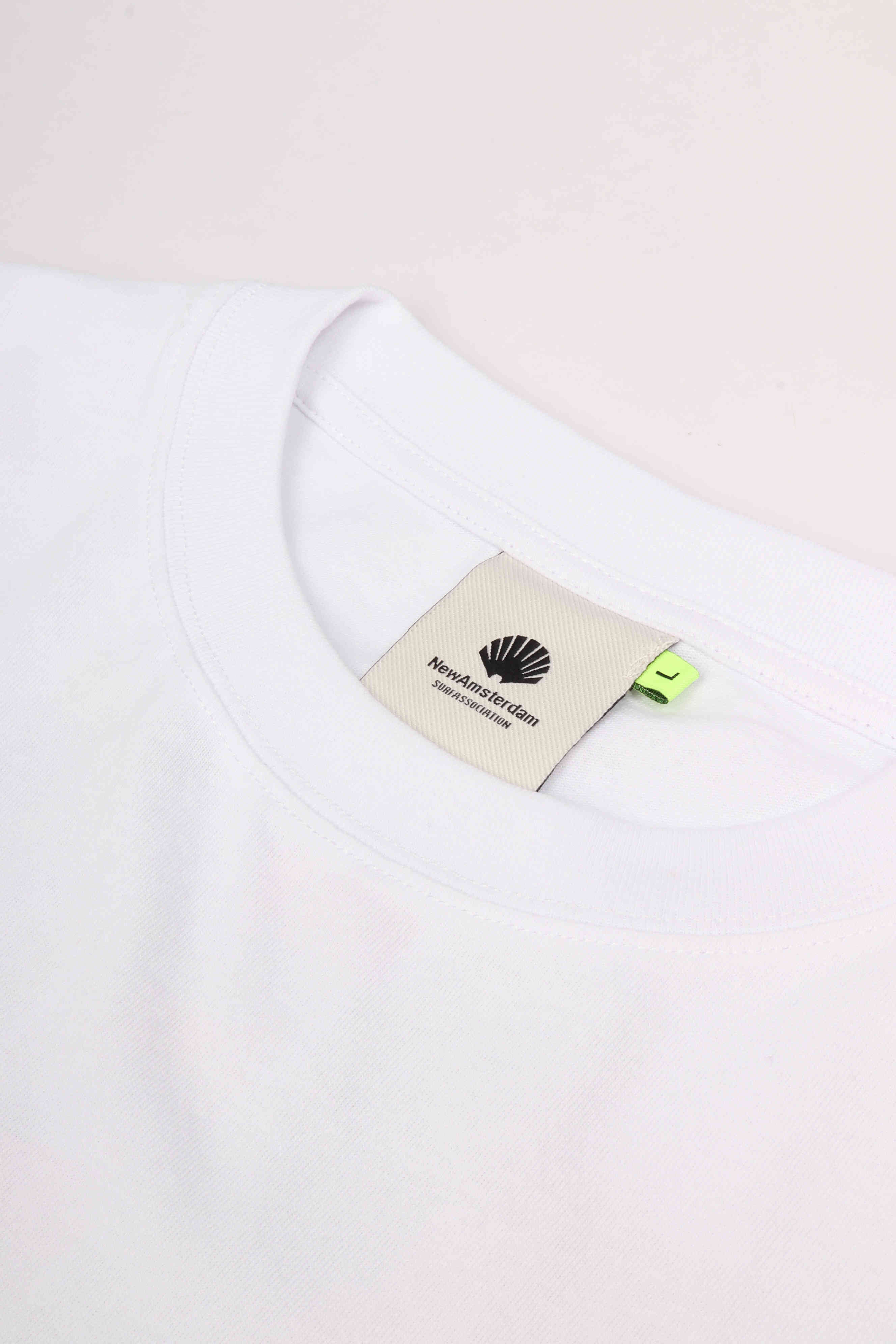 Collage tee white