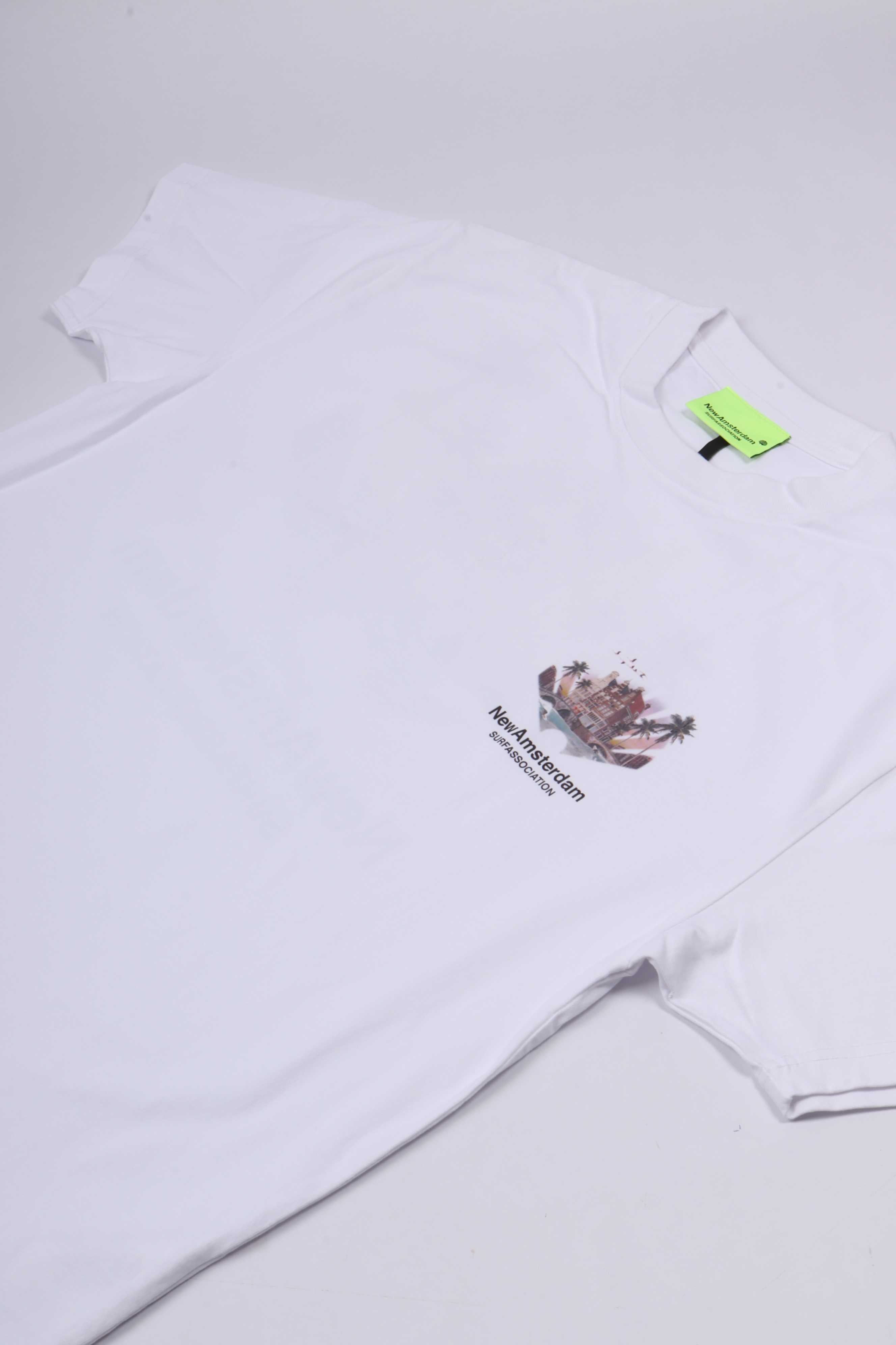 Tropical tee white