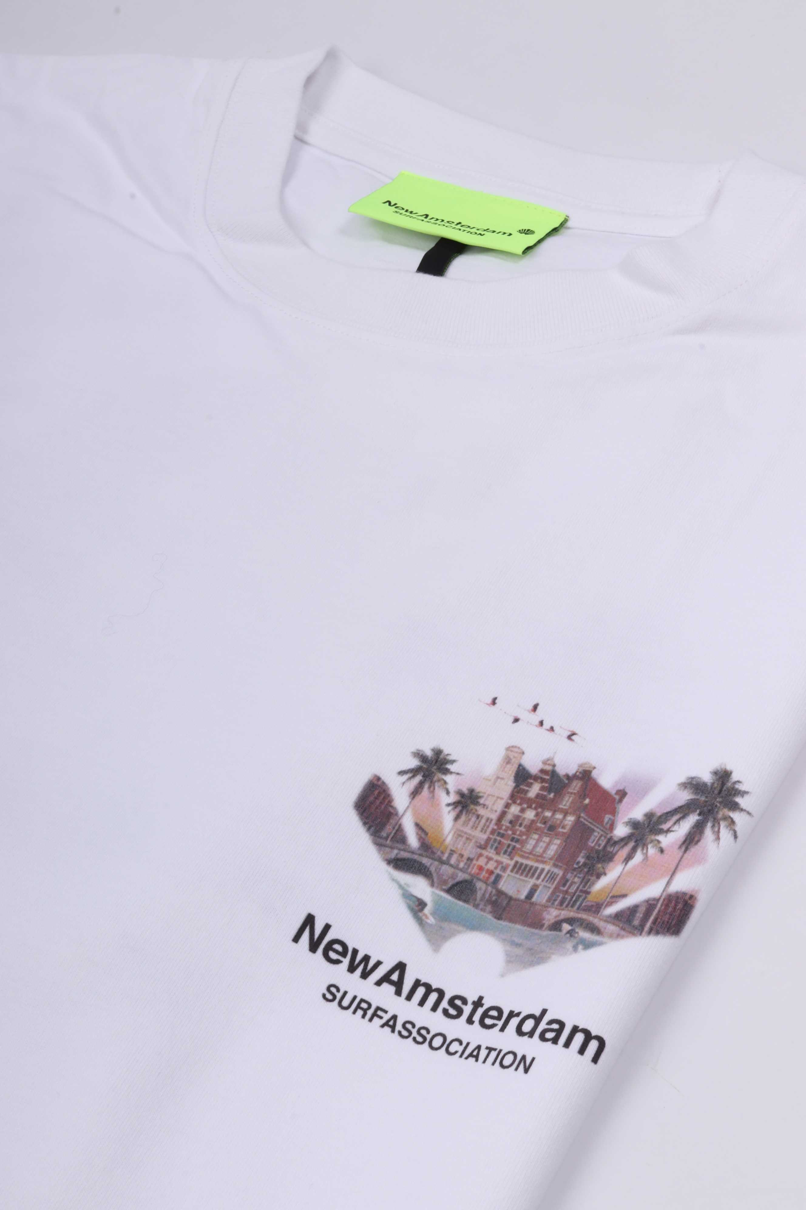 Tropical tee white