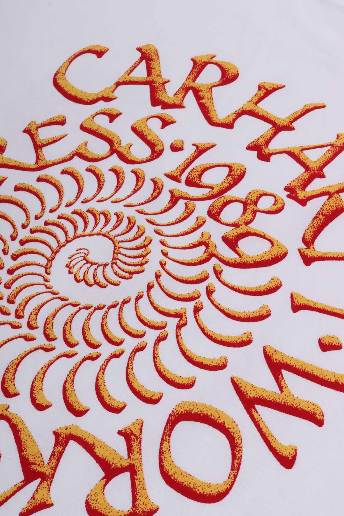 S/s spirals t-shirt white