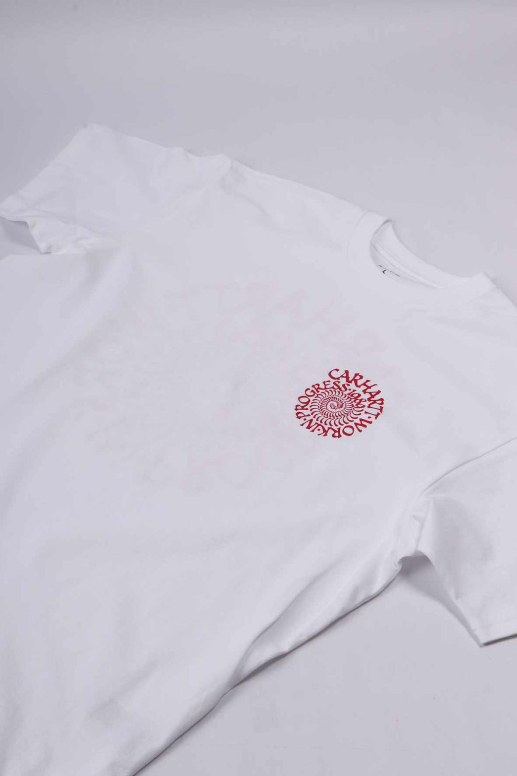 S/s spirals t-shirt white