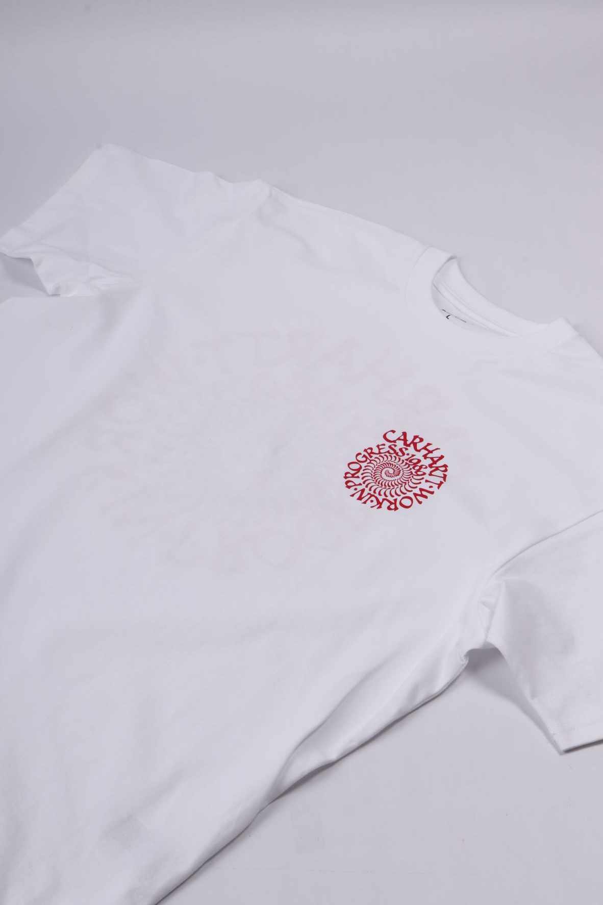 S/s spirals t-shirt white