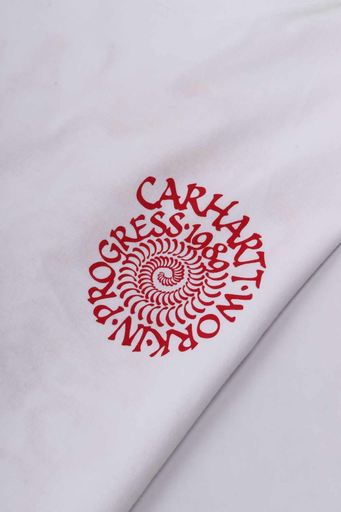 S/s spirals t-shirt white