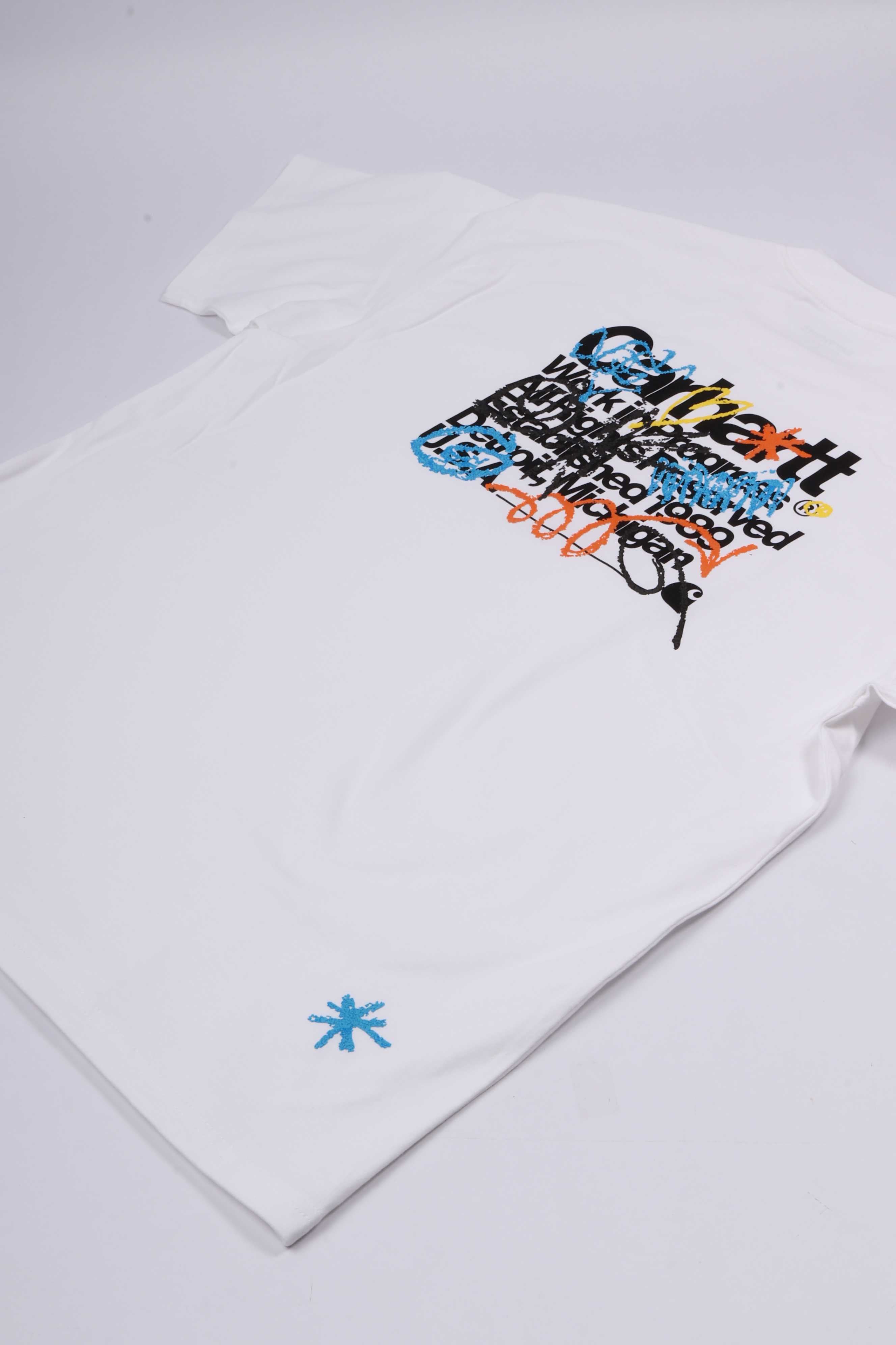 S/s primary t-shirt white