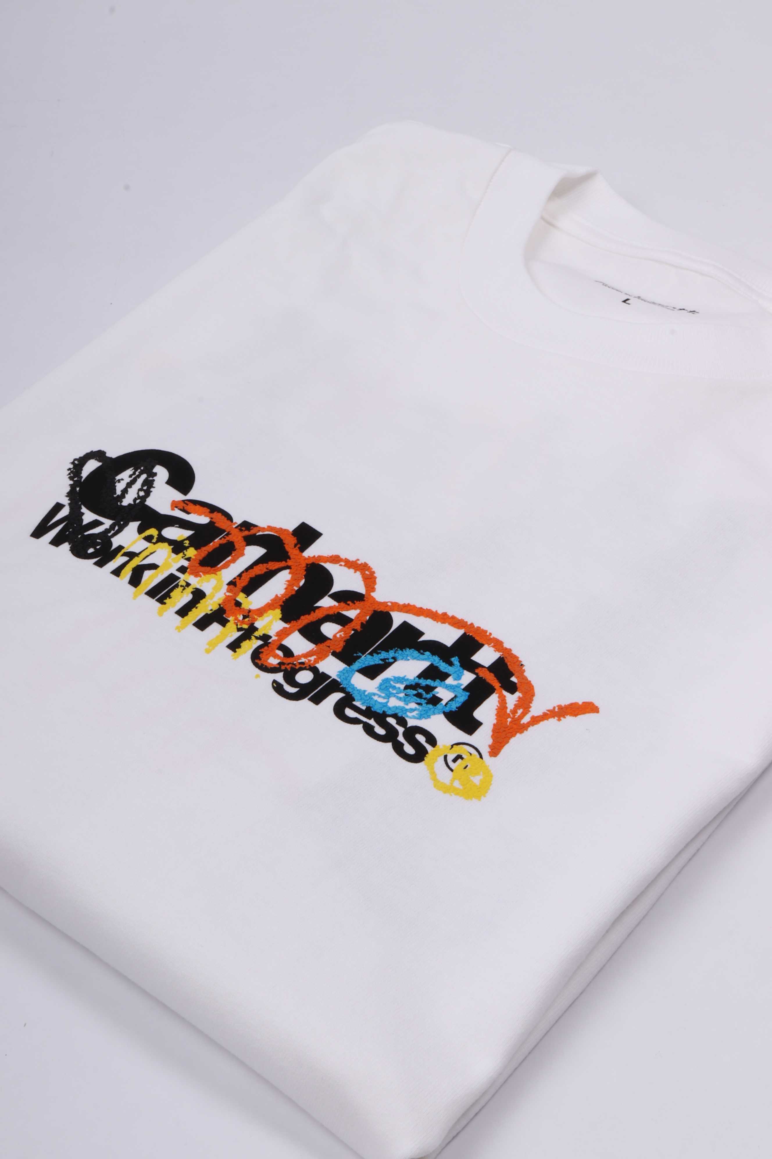 S/s primary t-shirt white