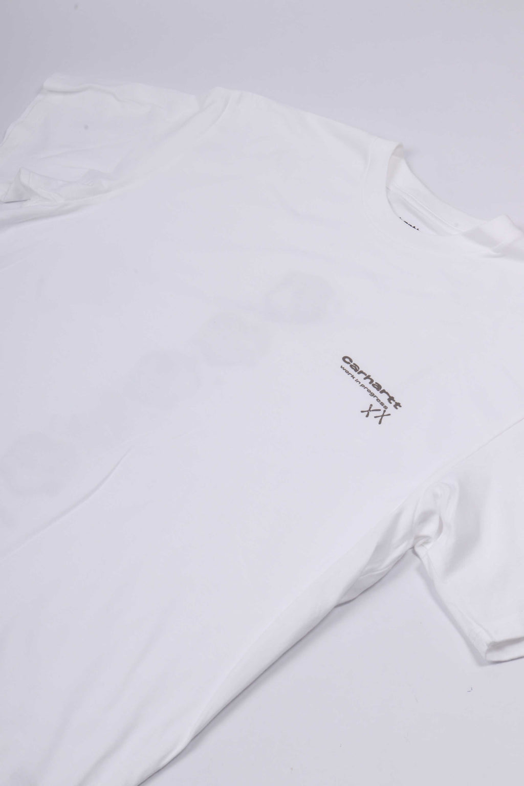 S/s garble t-shirt white