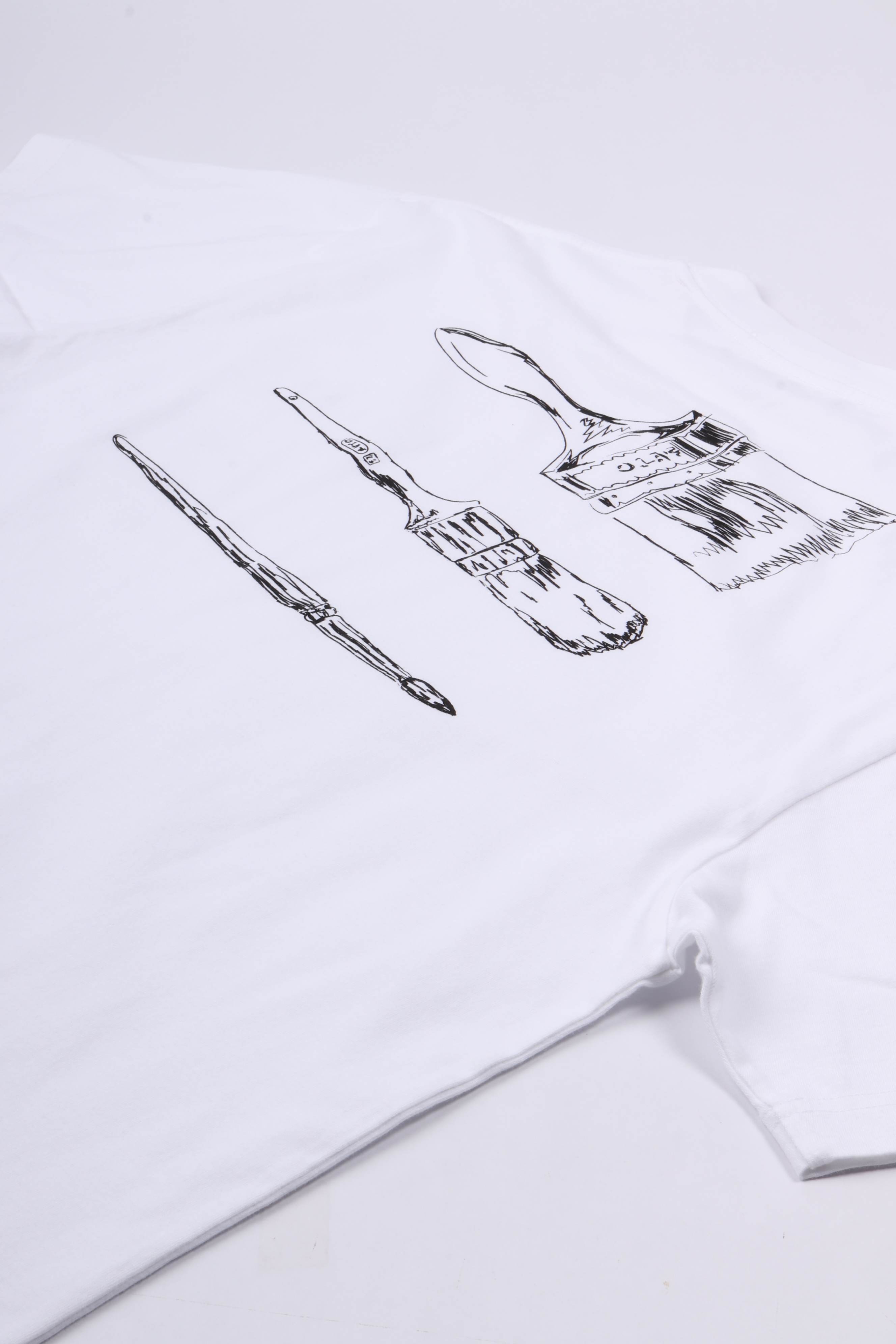 Paintbrush gr.tee opt.white