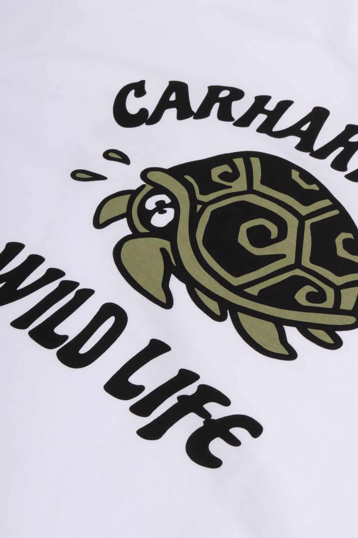S/s wild life t-shirt white