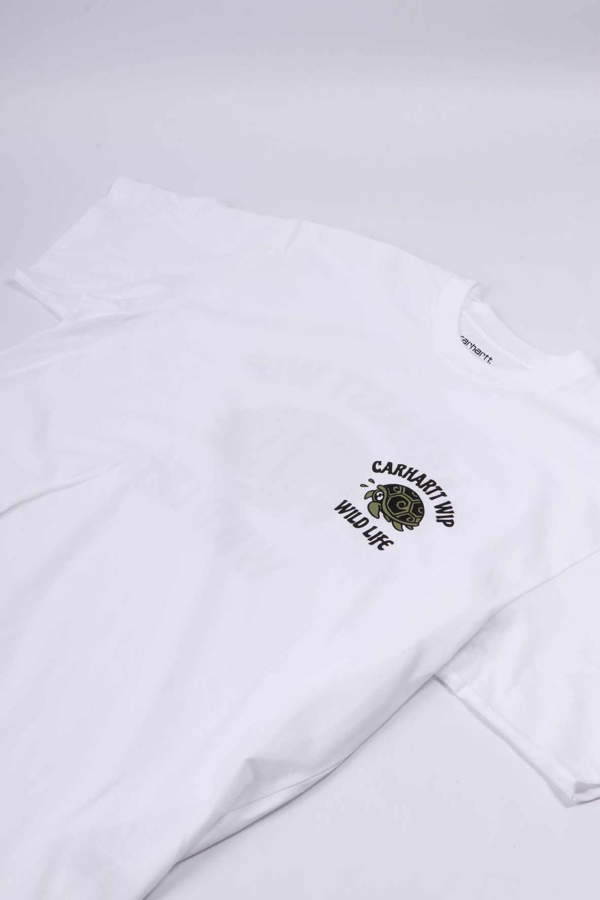 S/s wild life t-shirt white