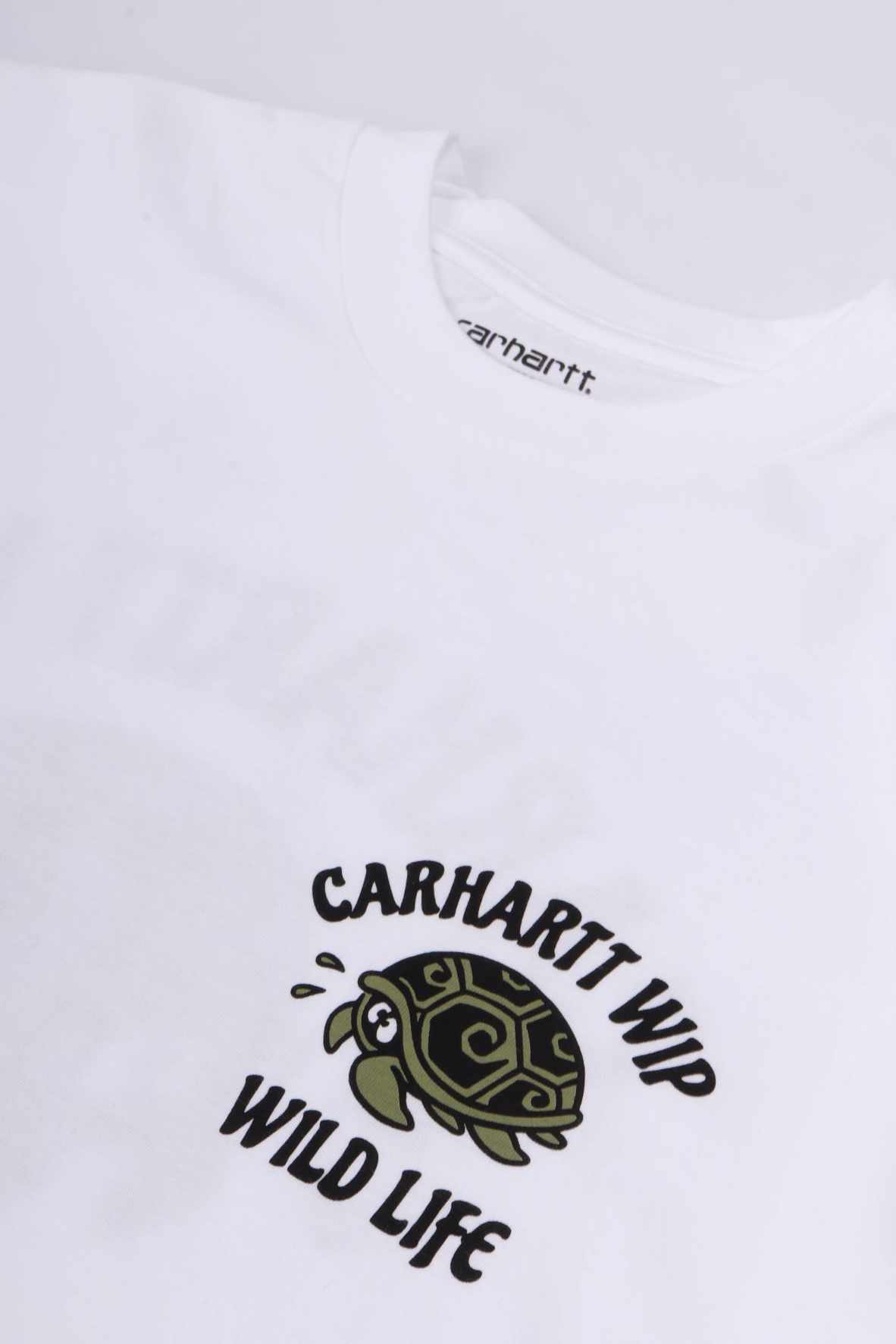 S/s wild life t-shirt white