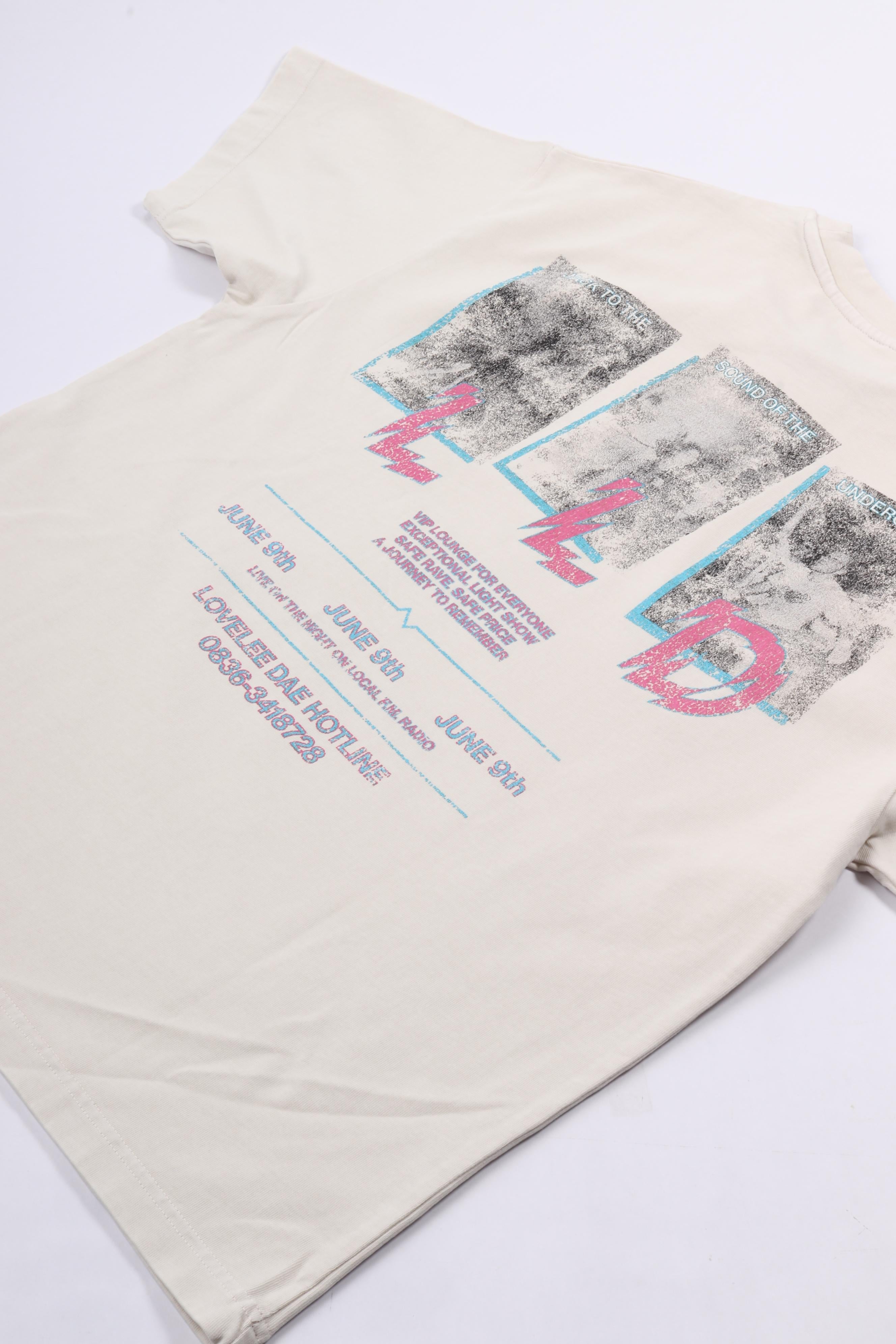Lld tee ss vintage white