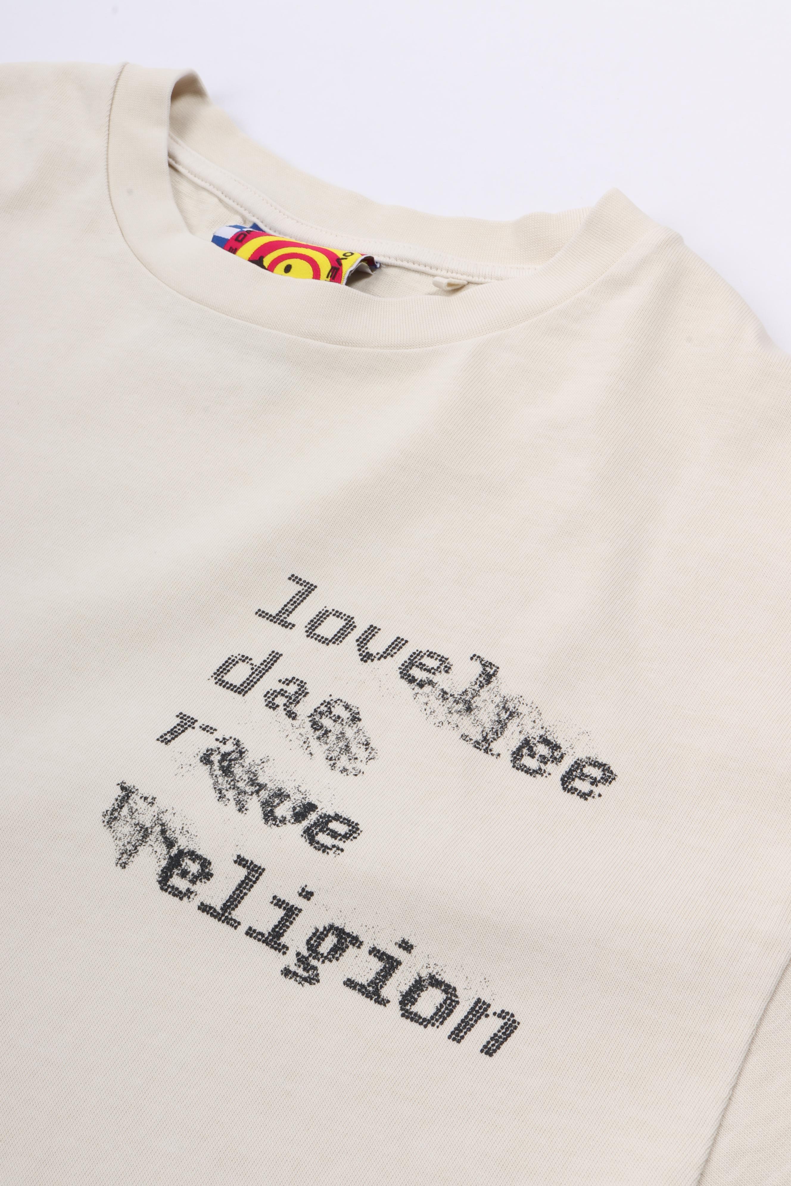 Rave religion ss vintage white