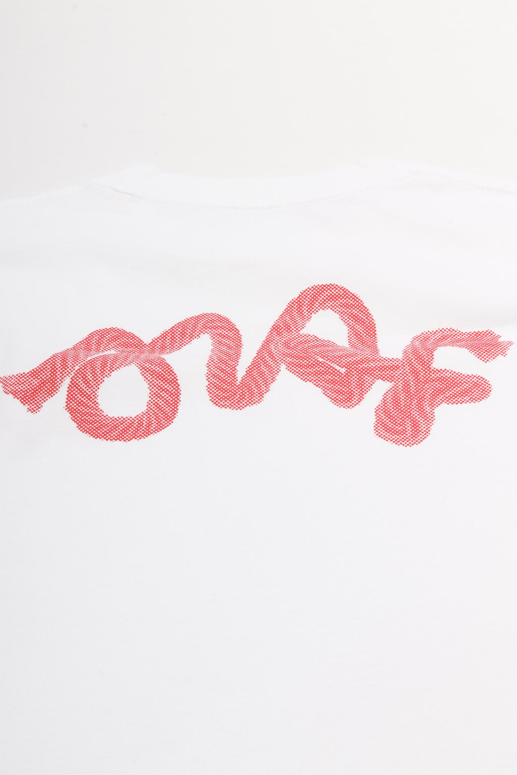 Lasso signature tee optical white