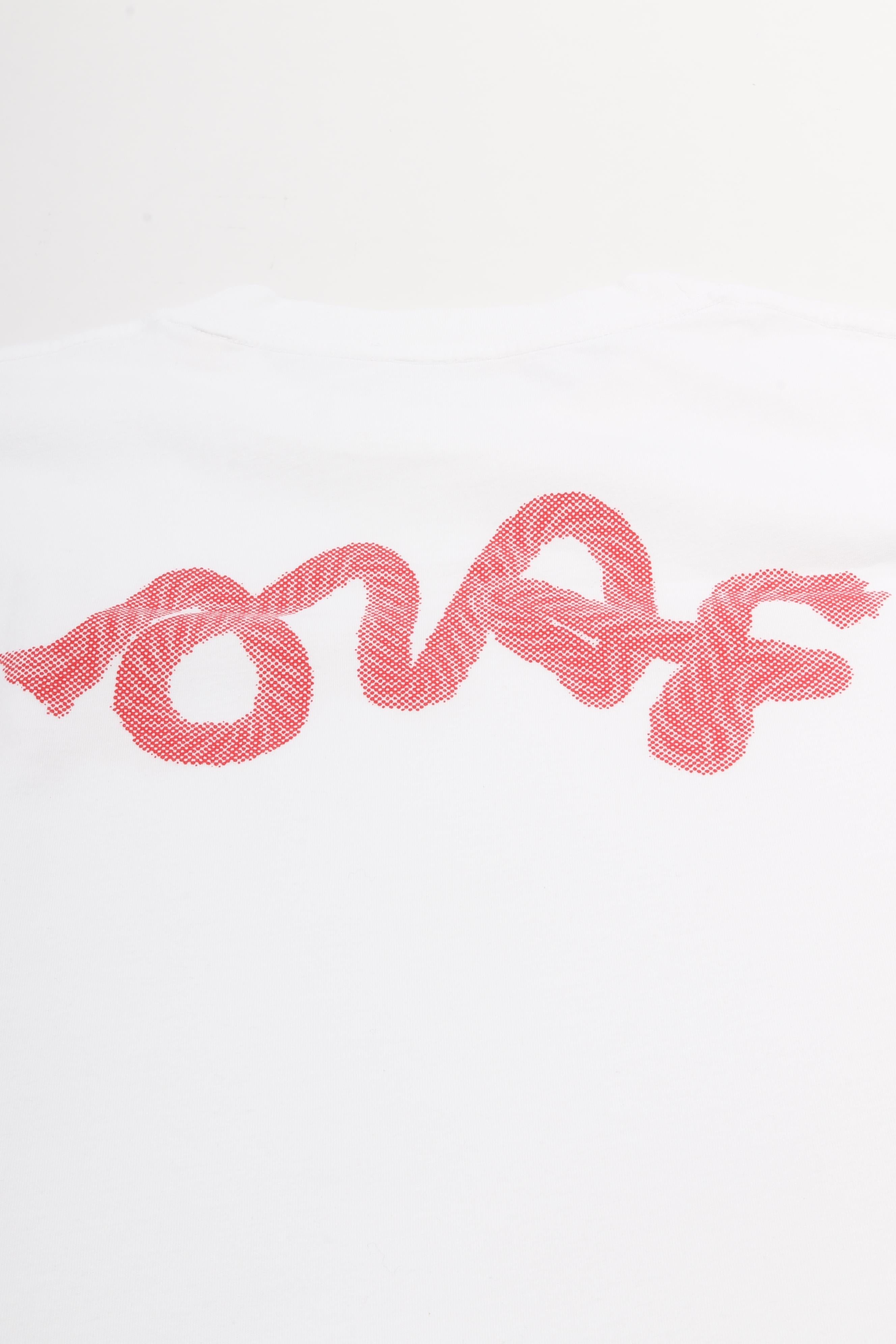 Lasso signature tee optical white