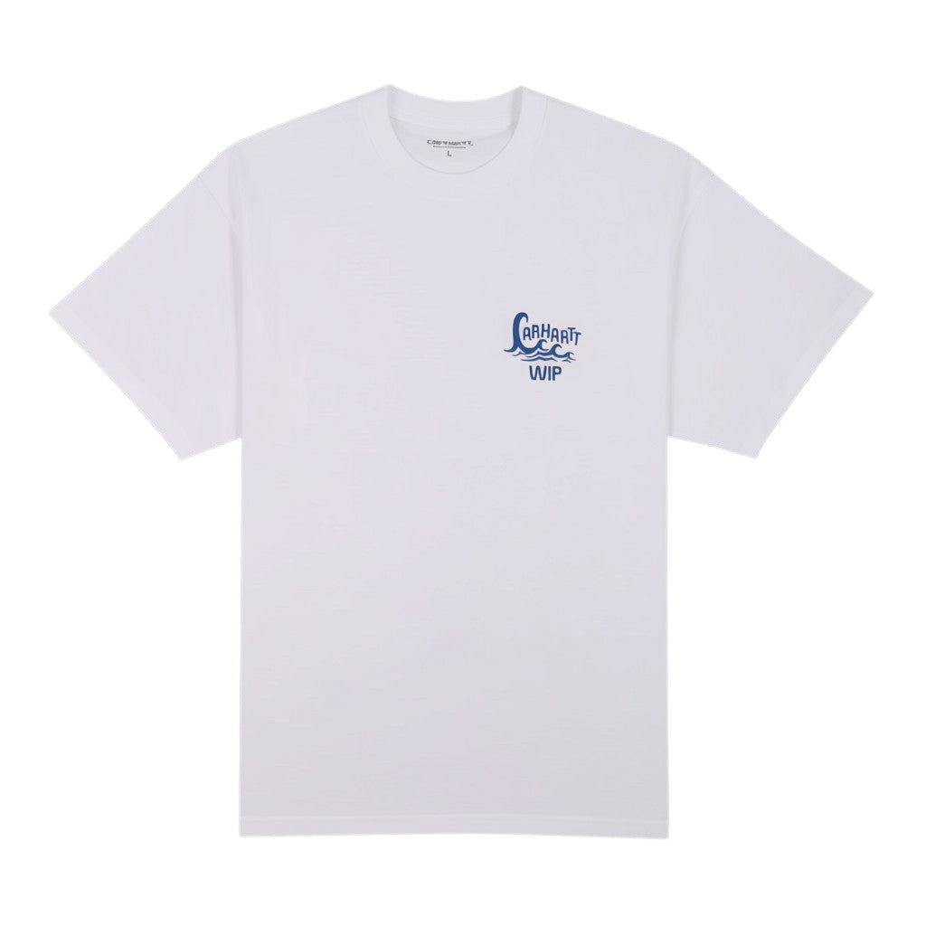 S/s waves t-shirt white