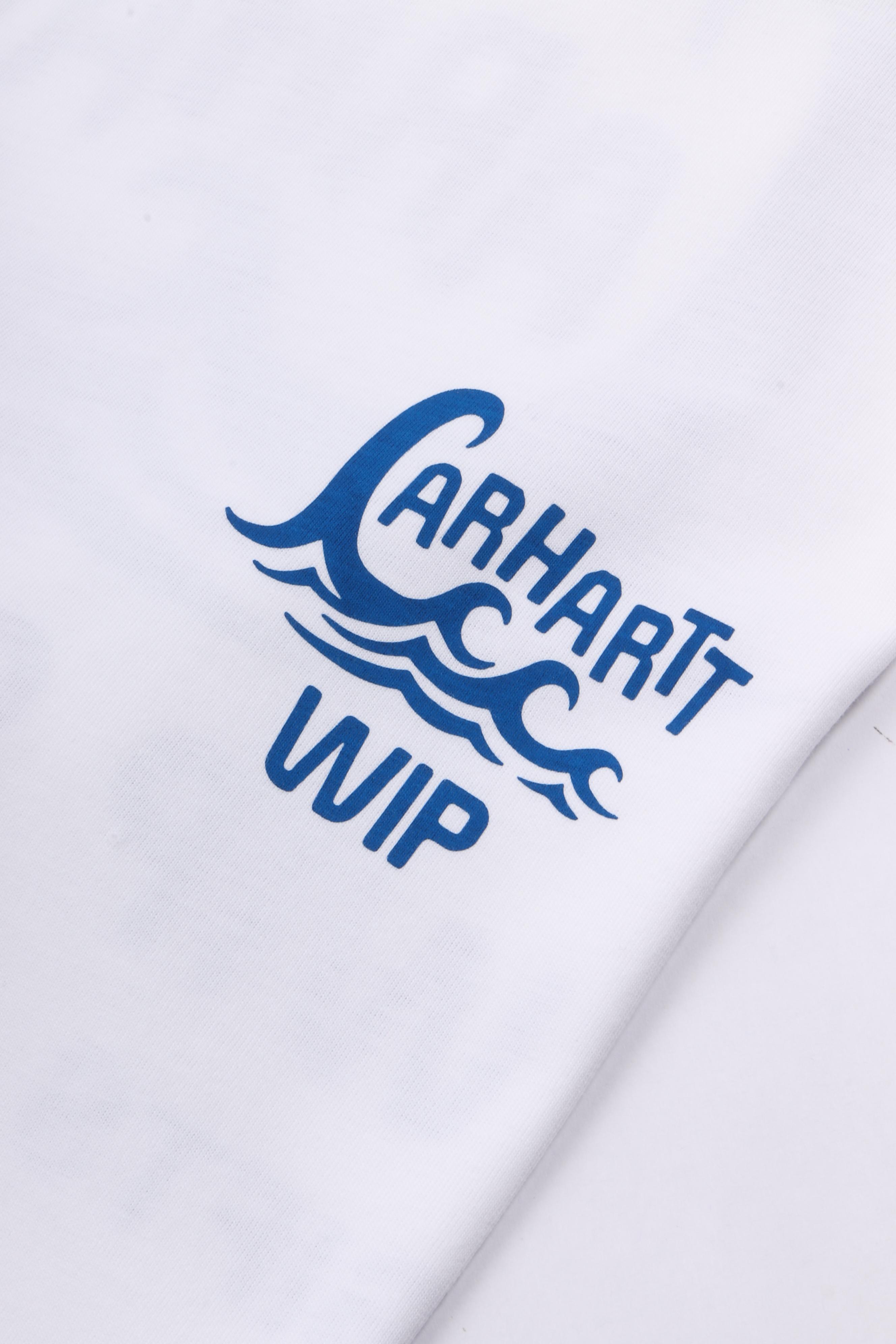 S/s waves t-shirt white