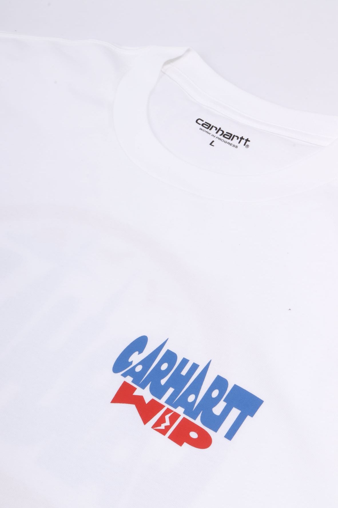 S/s luggage label t-shirt white
