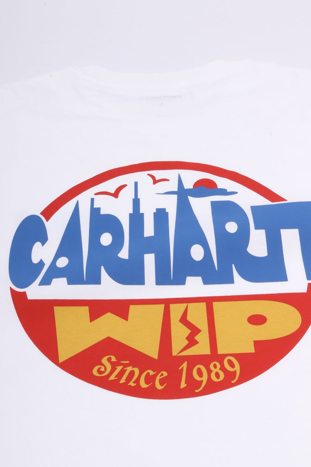 S/s luggage label t-shirt white