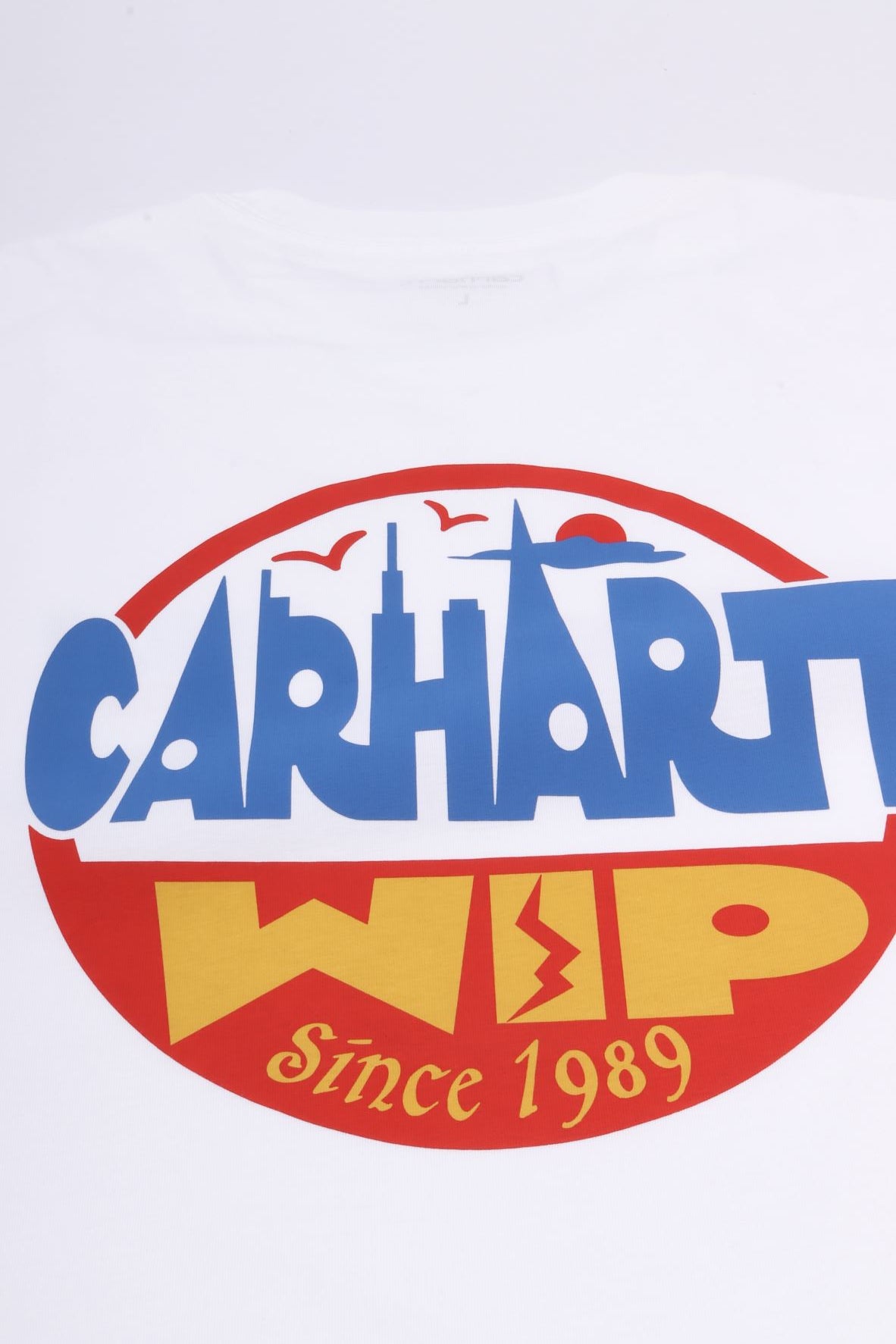 S/s luggage label t-shirt white