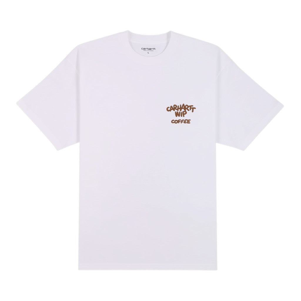 S/s coffee break t-shirt white