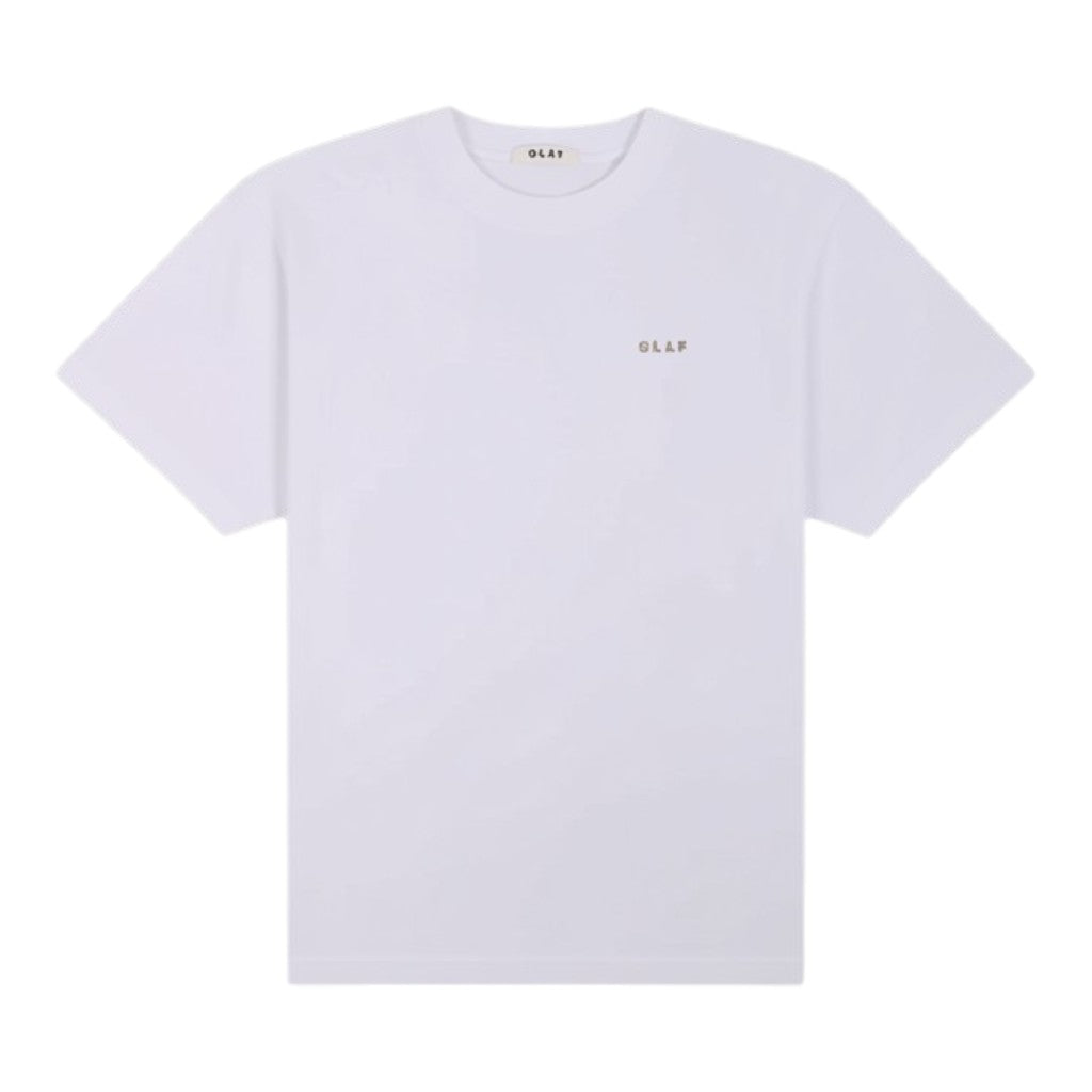 Felted watercrest tees optical white