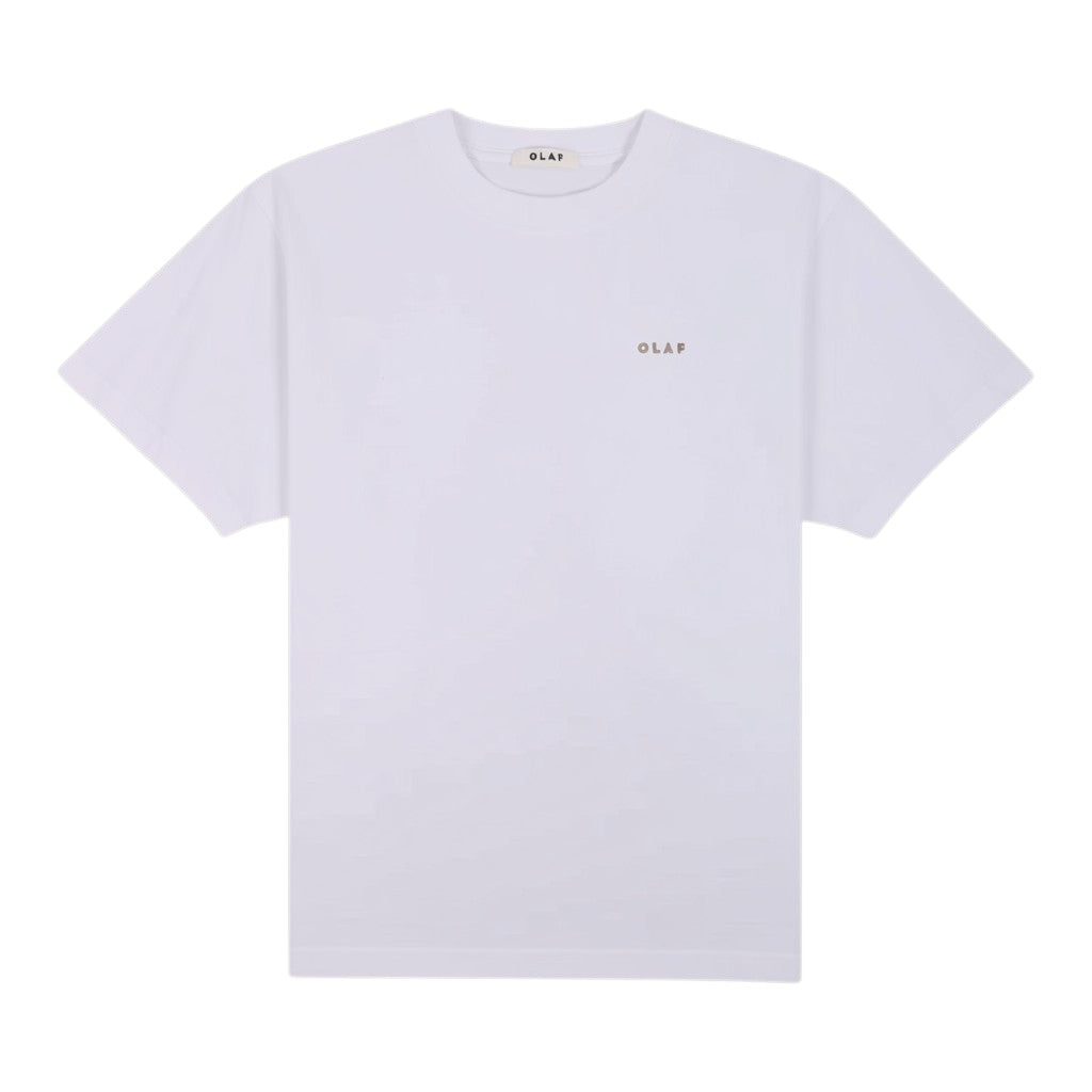Felted watercrest tees optical white