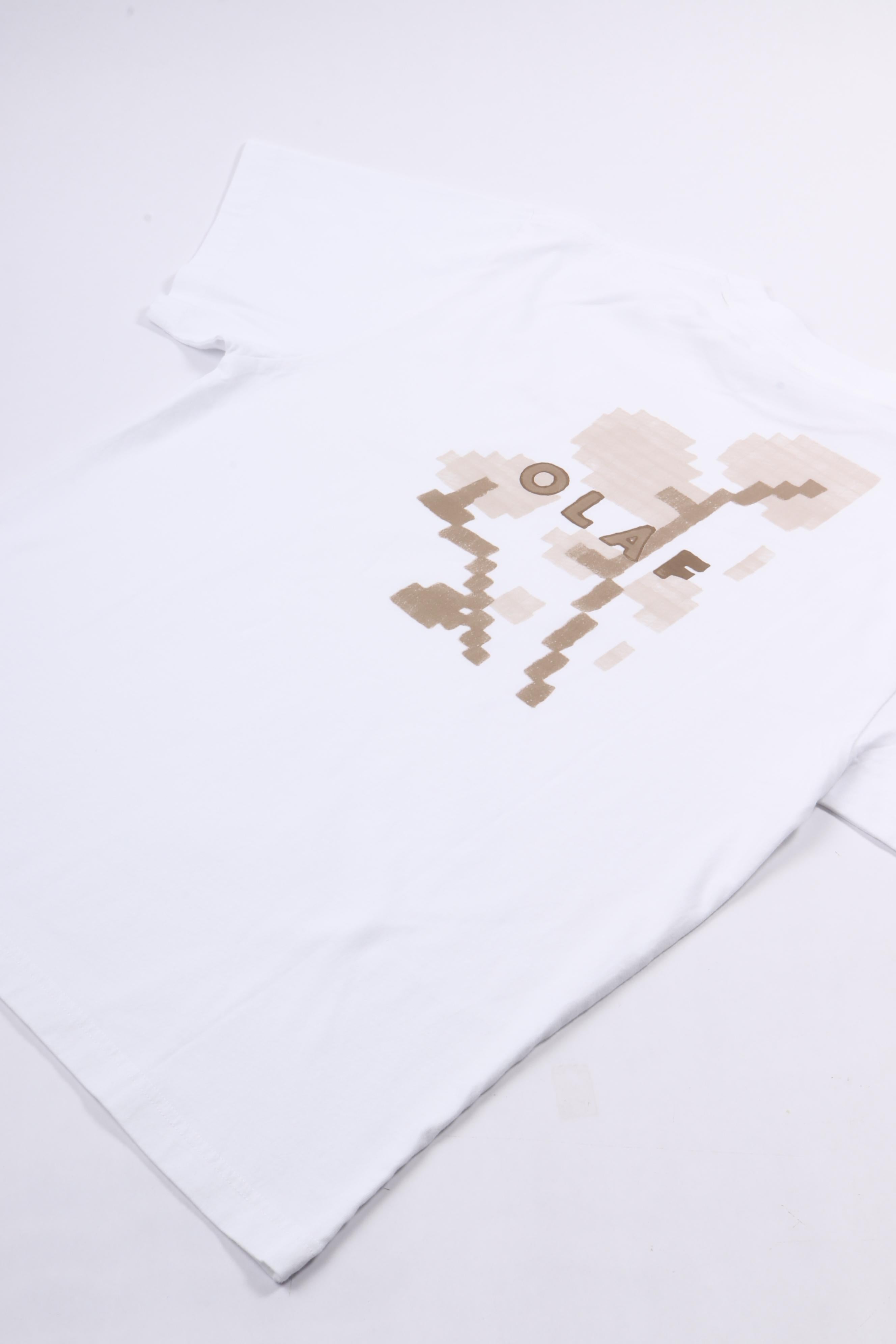 Felted watercrest tees optical white