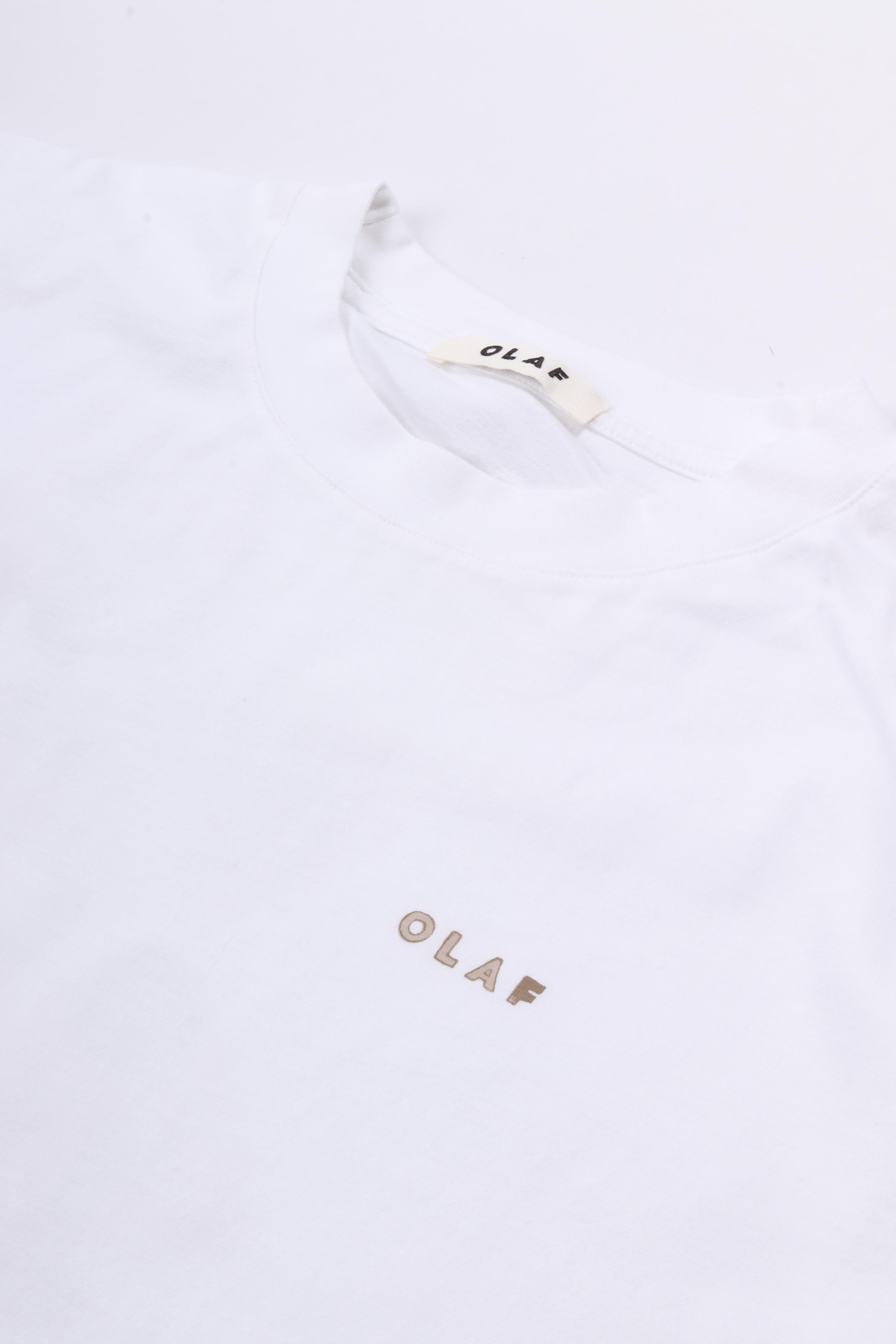 Felted watercrest tees optical white