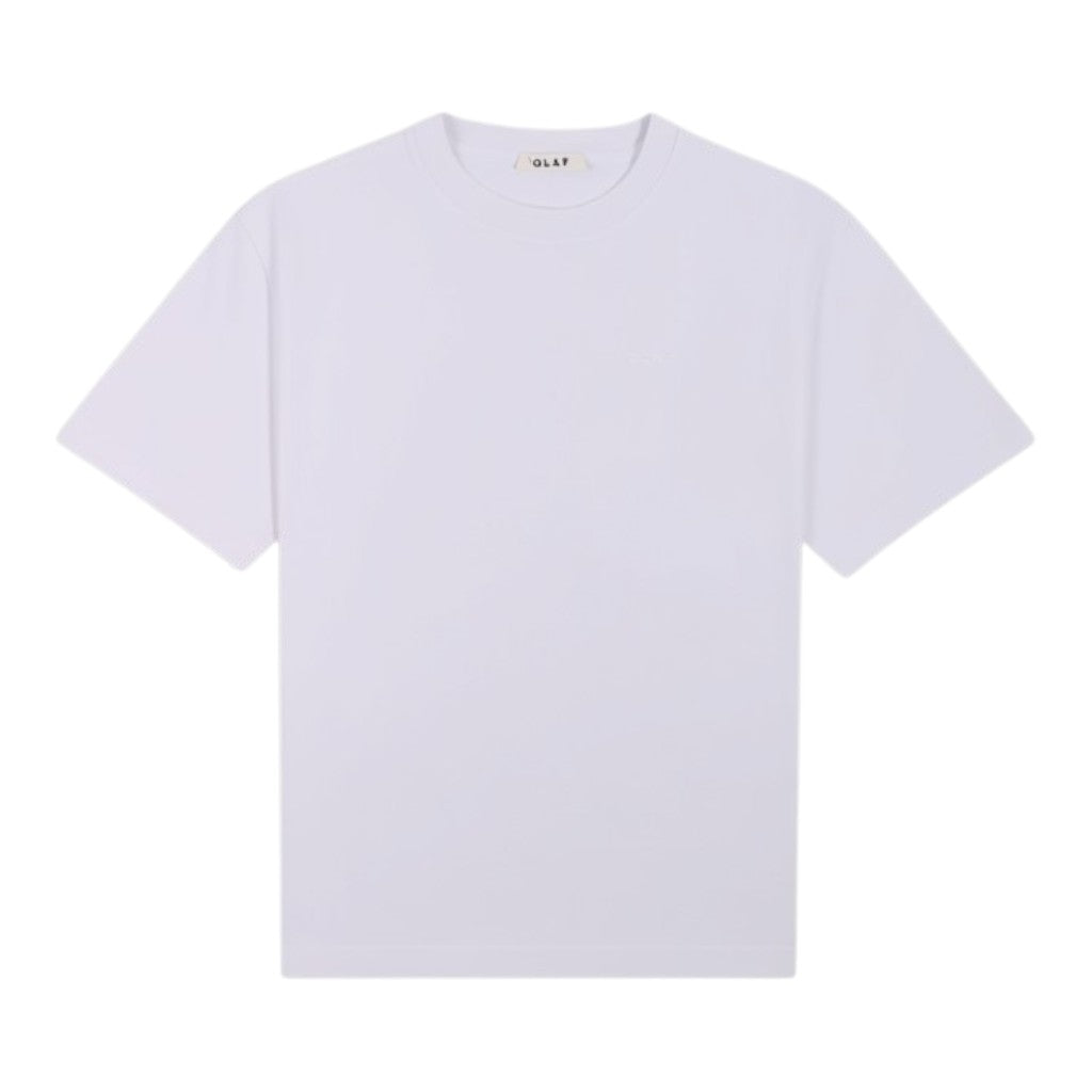 Dotted monogram tees optical white