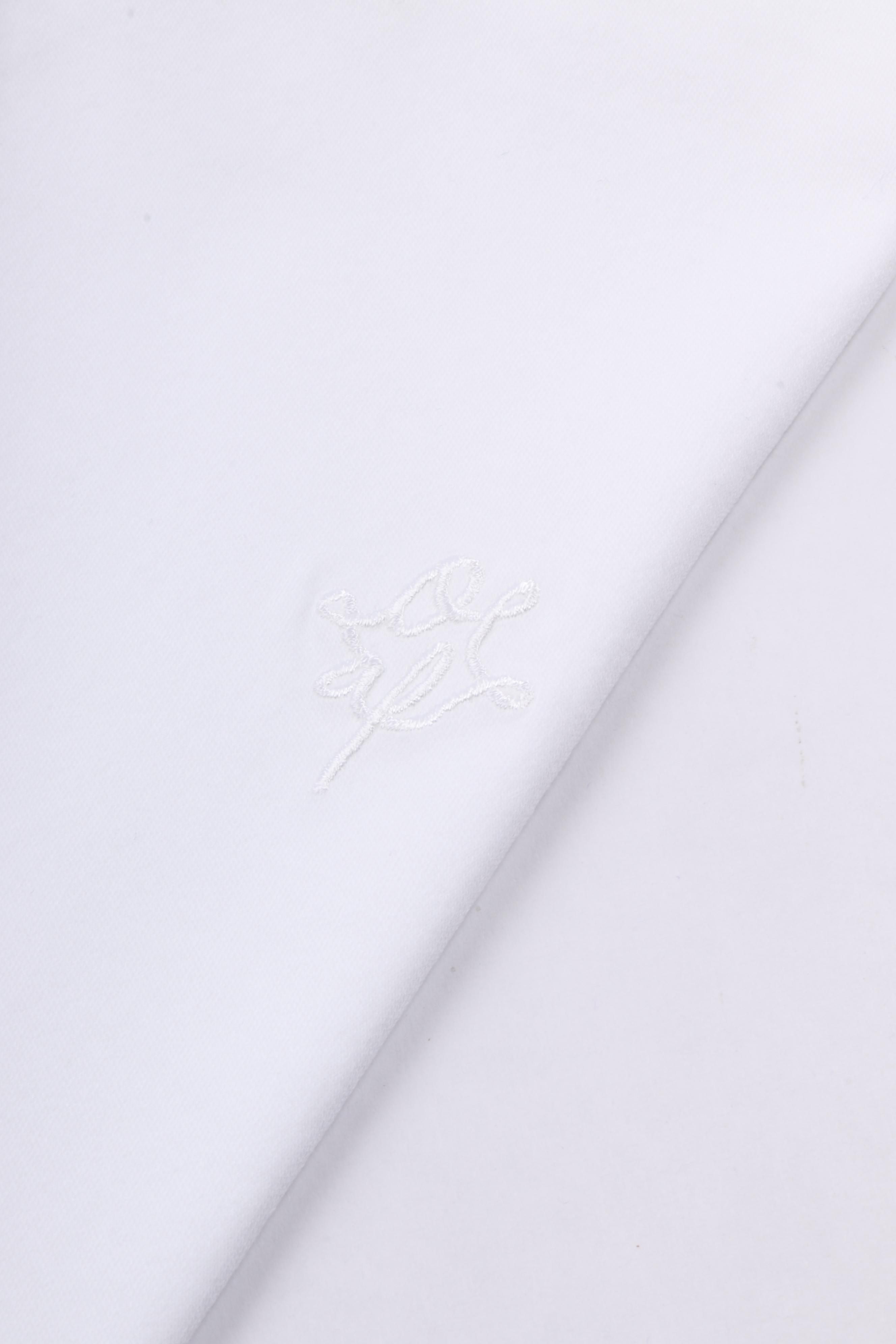 Monogram boxy tees optical white