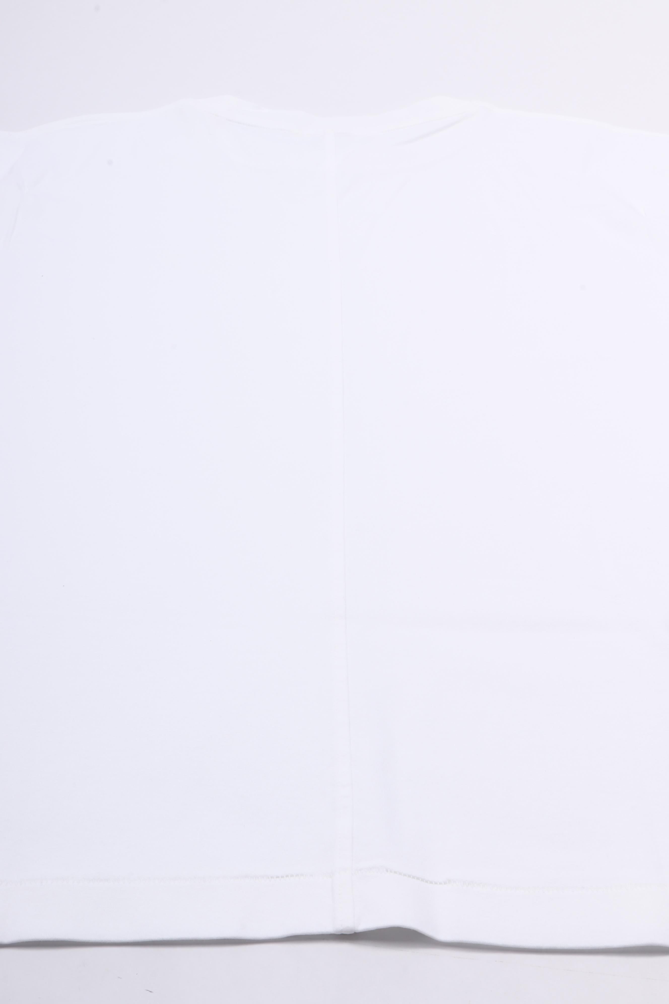 Monogram boxy tees optical white