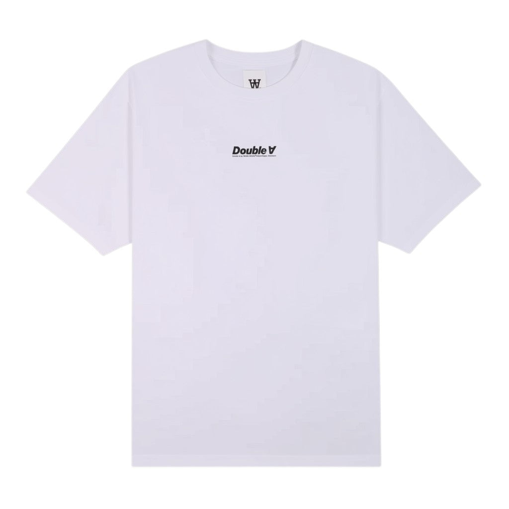 Wwace roller tee bright white