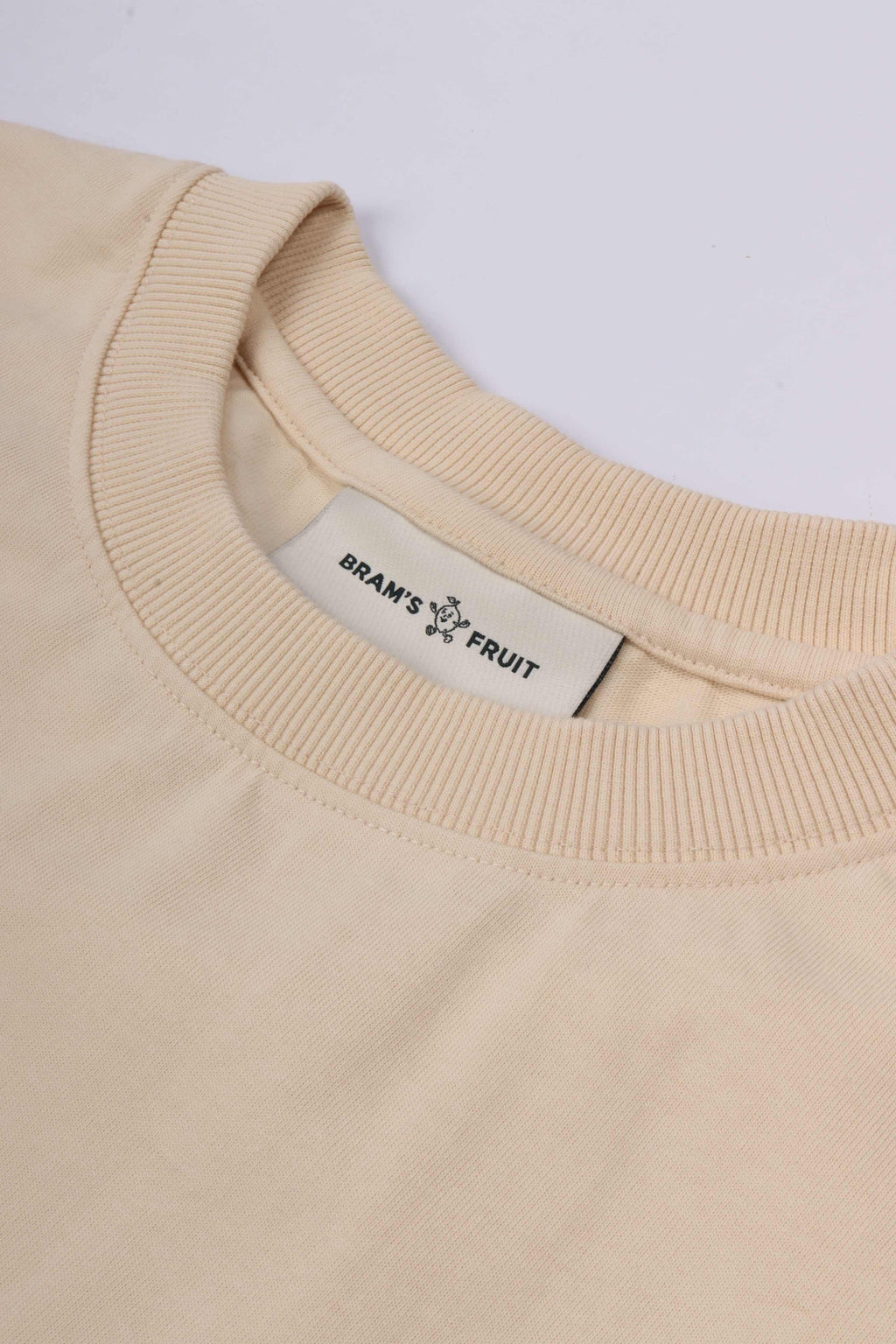 Botanical t-shirt beige
