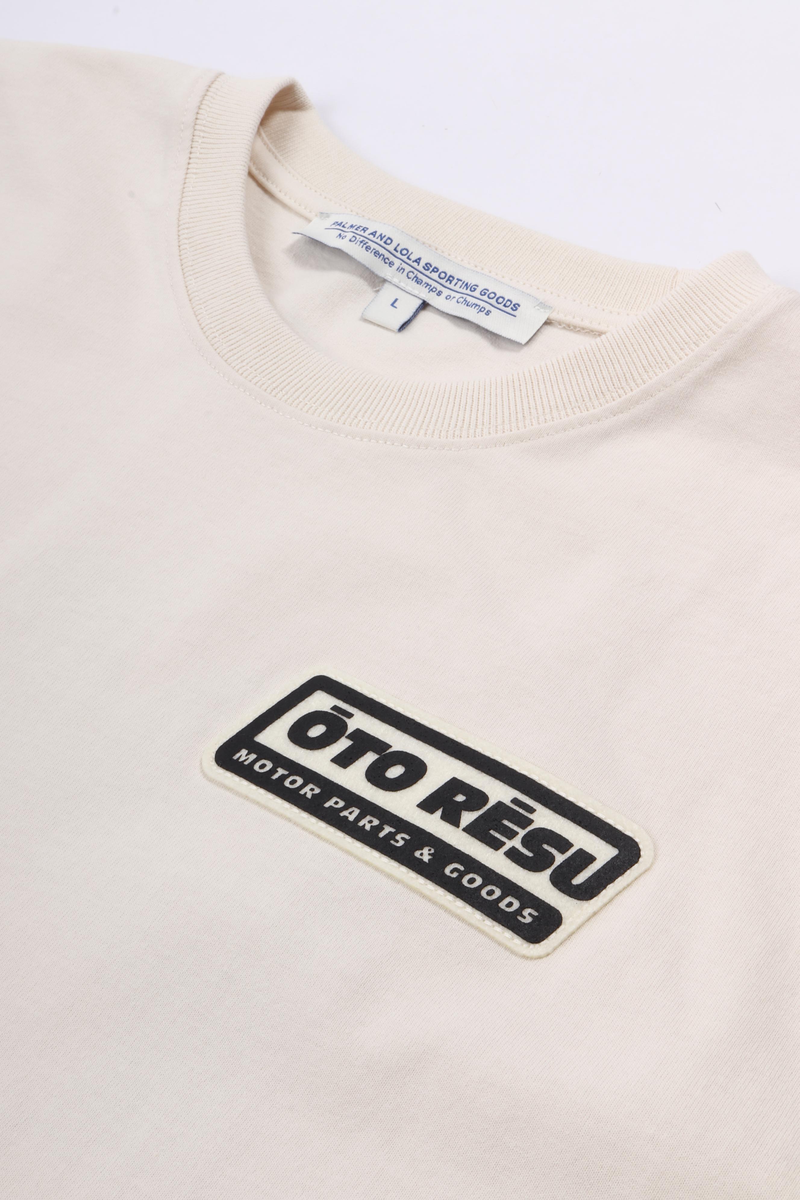 Parts & goods t-shirt marshmallow