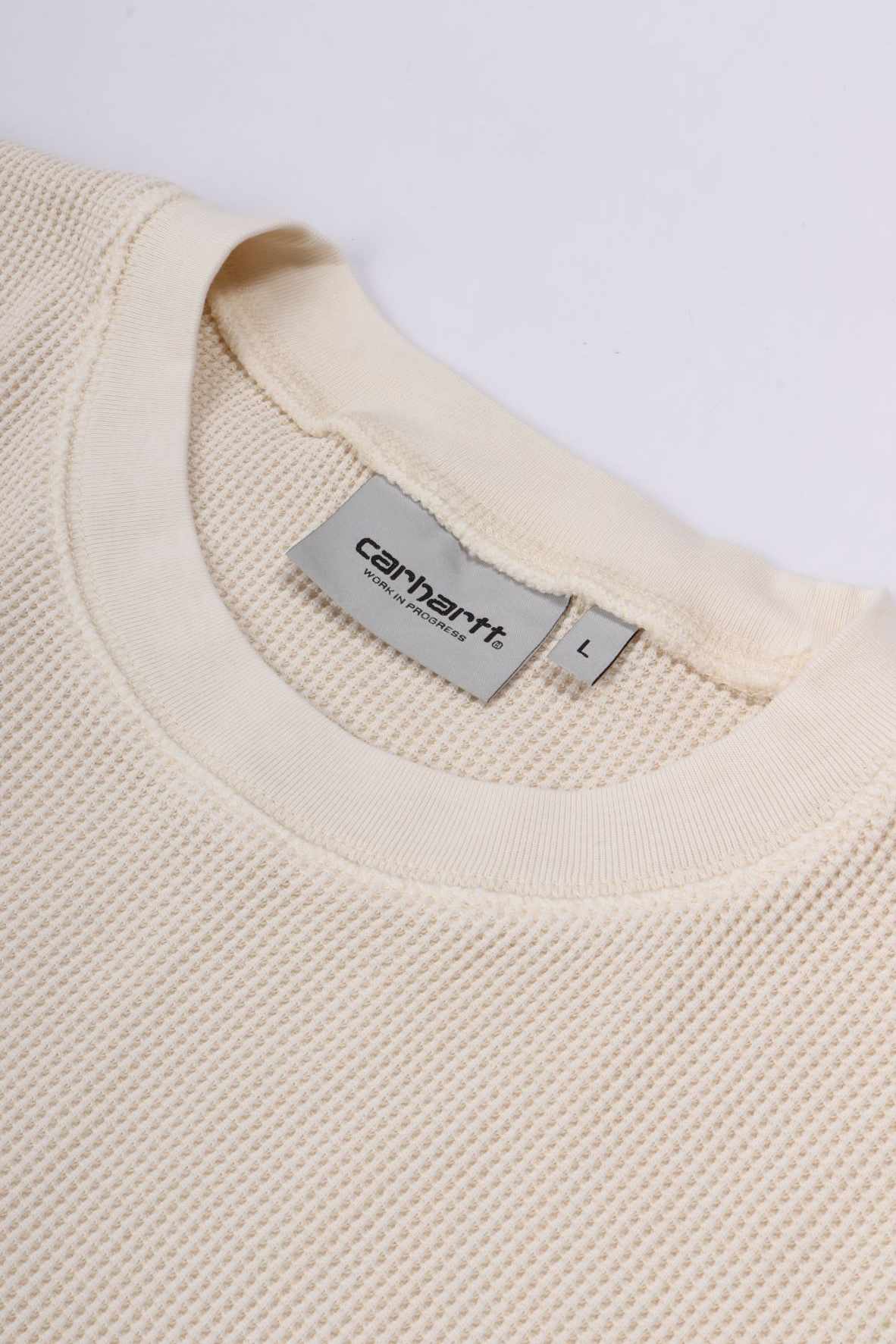 S/s nelson waffle t-shirt natural gd